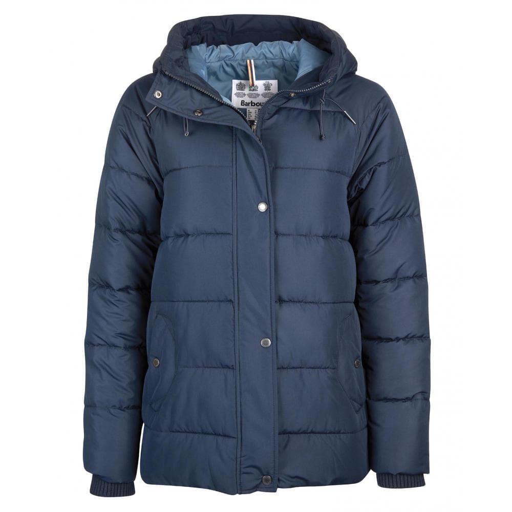 Barbour Tidepool Quilted Jacket in Navy 