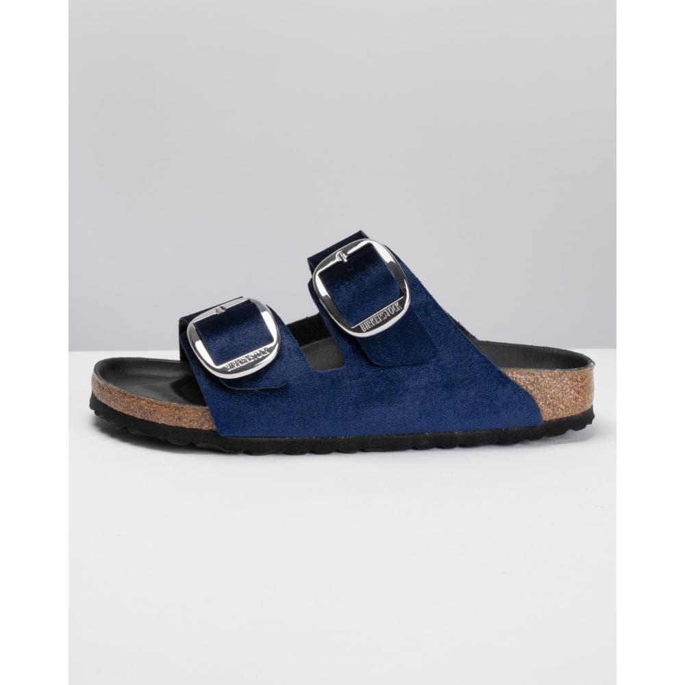 Birkenstock Arizona Bb Tx Velvet Sandals in Blue | Lyst Australia