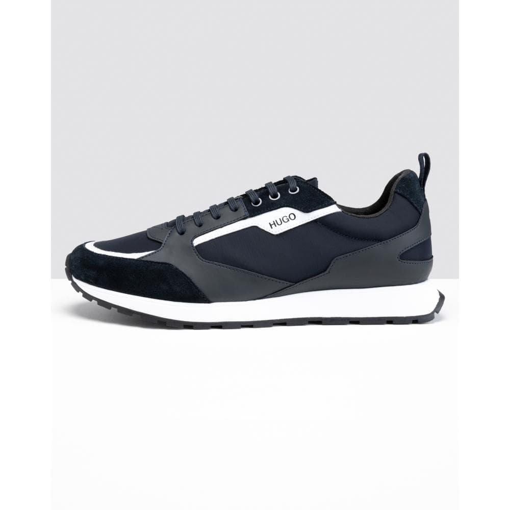 BOSS by HUGO BOSS Icelin Runn Trainers in Blue for Men - Lyst