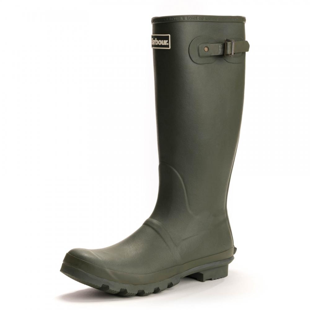 Barbour Bede Tall Rubber Boots in Olive (Green) for Men - Lyst