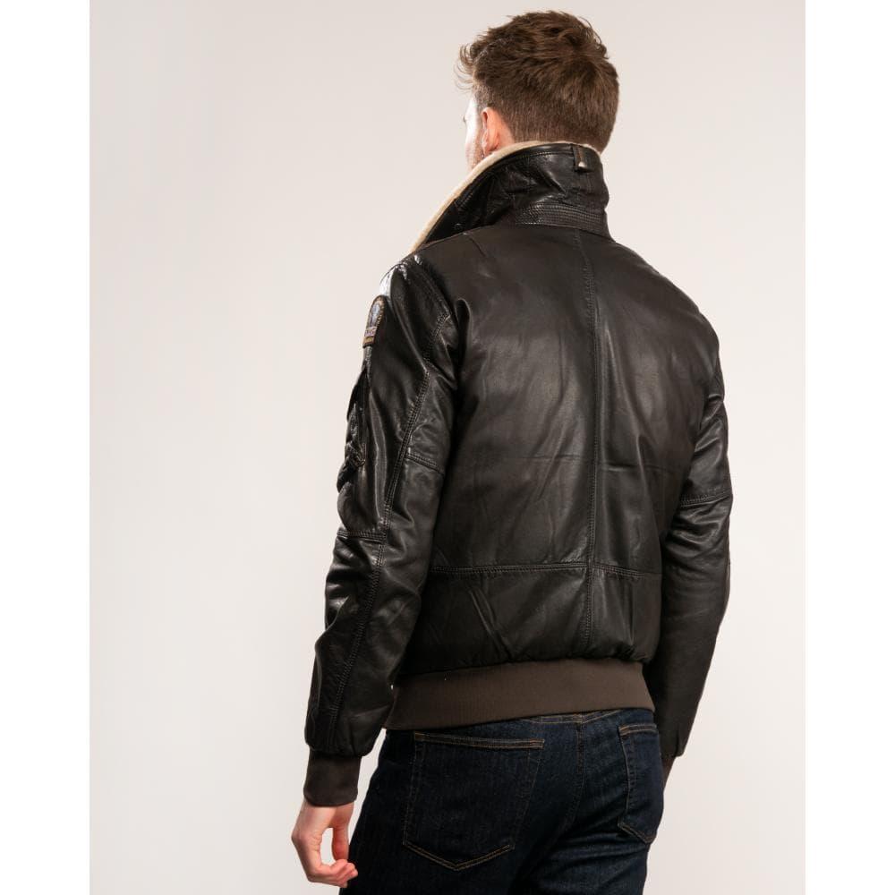parajumpers josh leather jacket