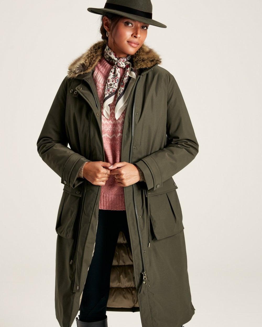 Joules khaki top jacket
