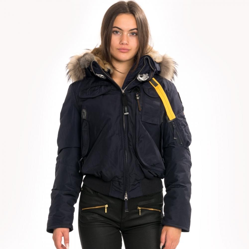 Black Parajumpers Gobi Girls Parajumpers Gobi Womens Down Bomber