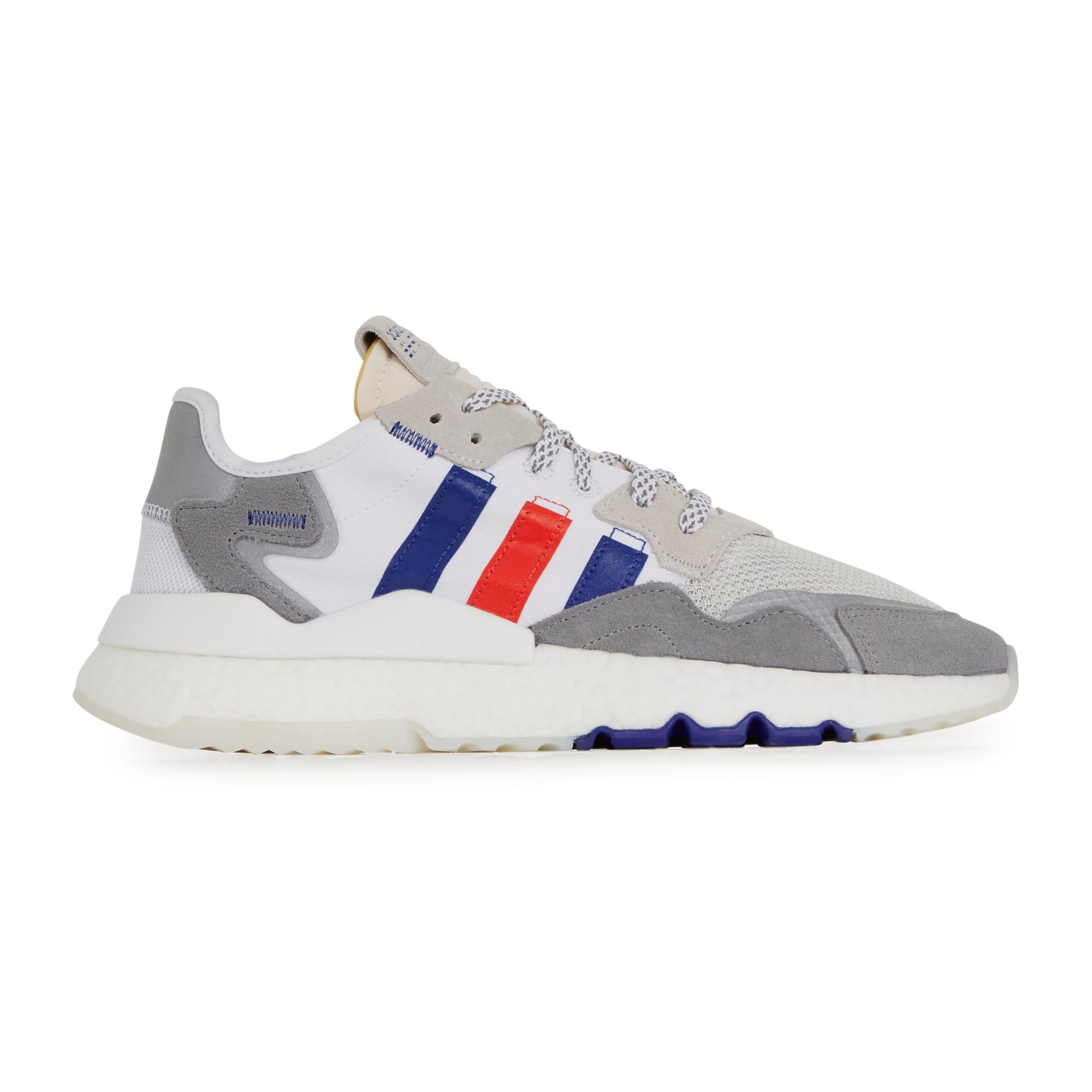 adidas nite jogger bleu blanc rouge adidas nite jogger bleu blanc rouge