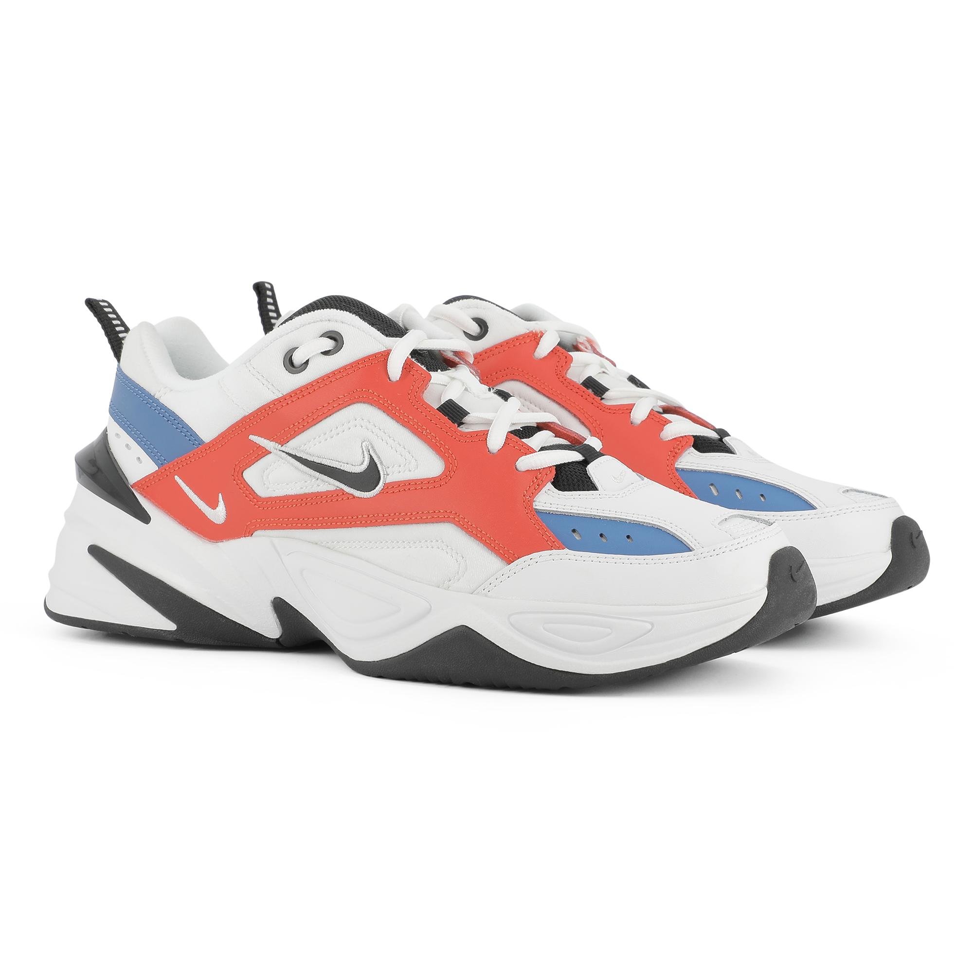nike m2k tekno orange bleu