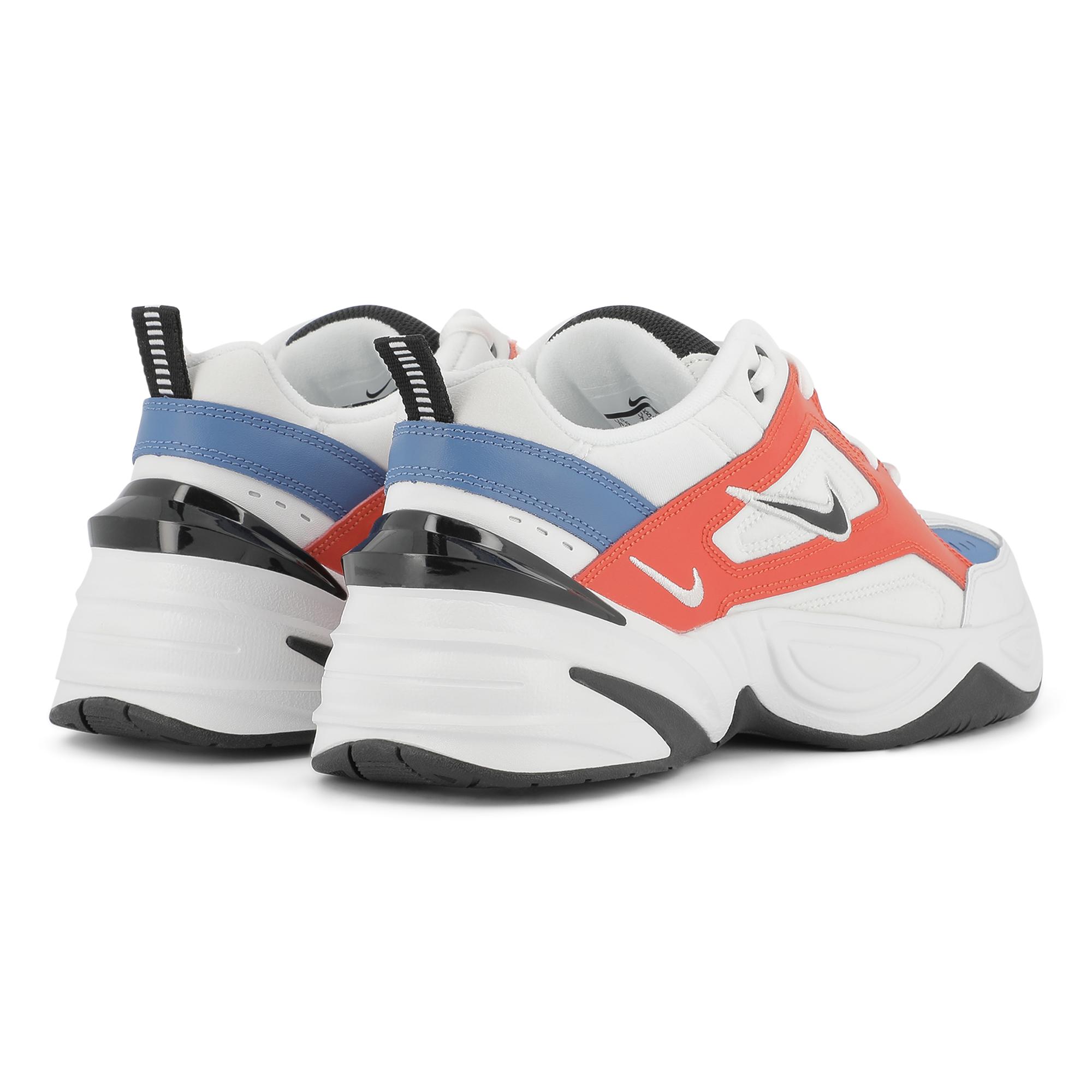 nike m2k tekno orange bleu