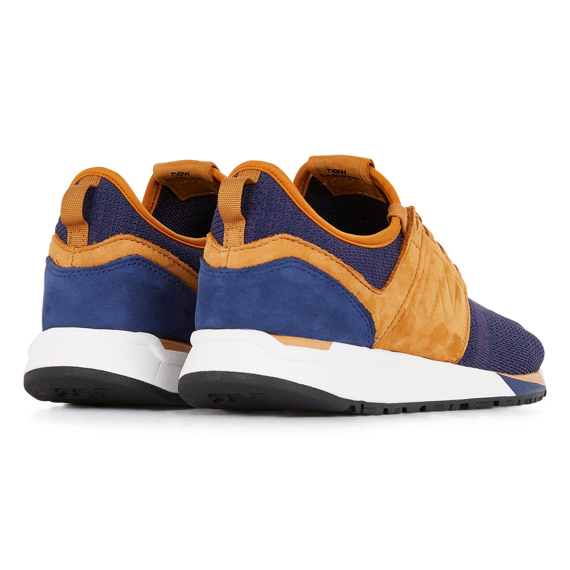 247 heather marine / tan Daim New Balance pour homme en coloris Bleu - Lyst