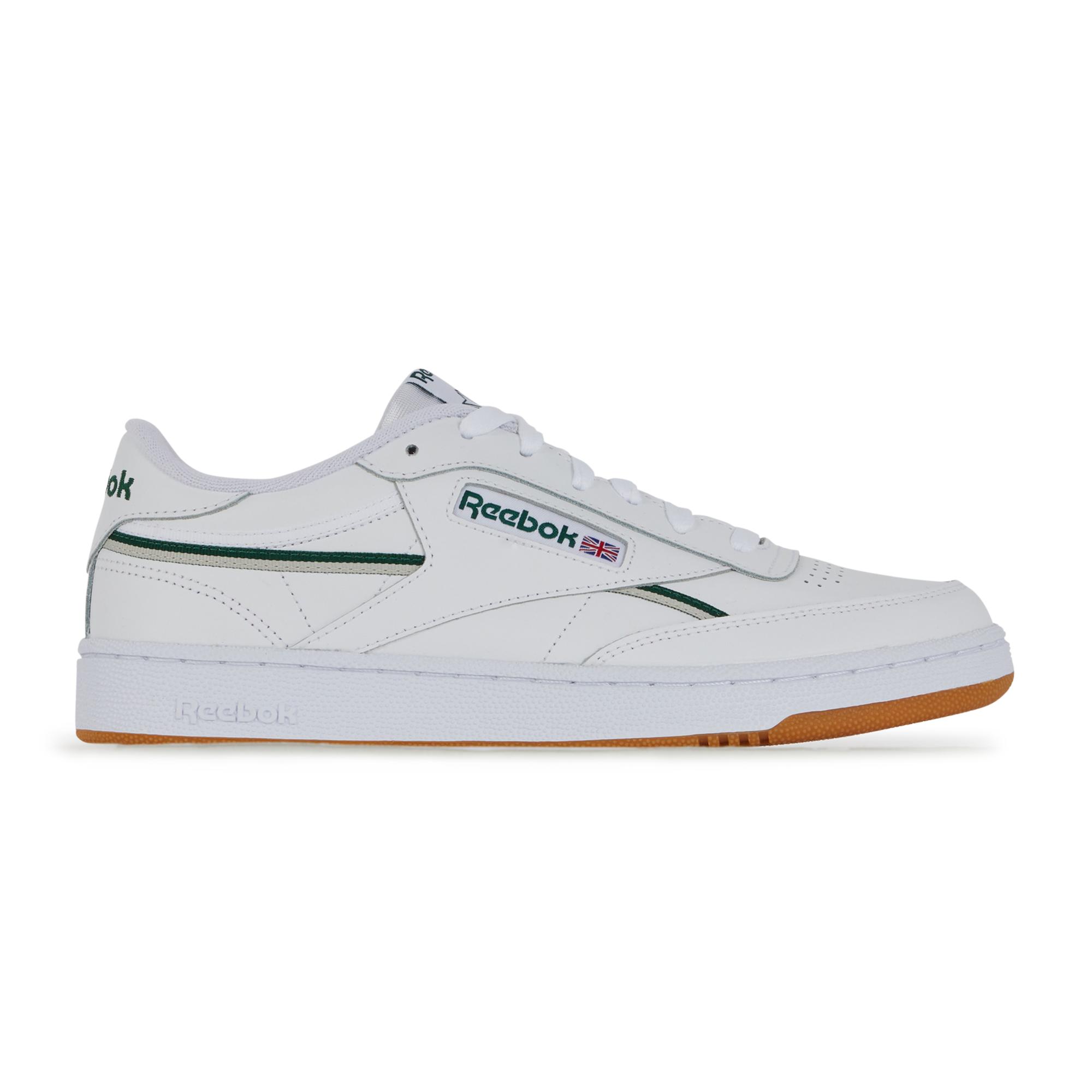 reebok club c 85 blanche et verte