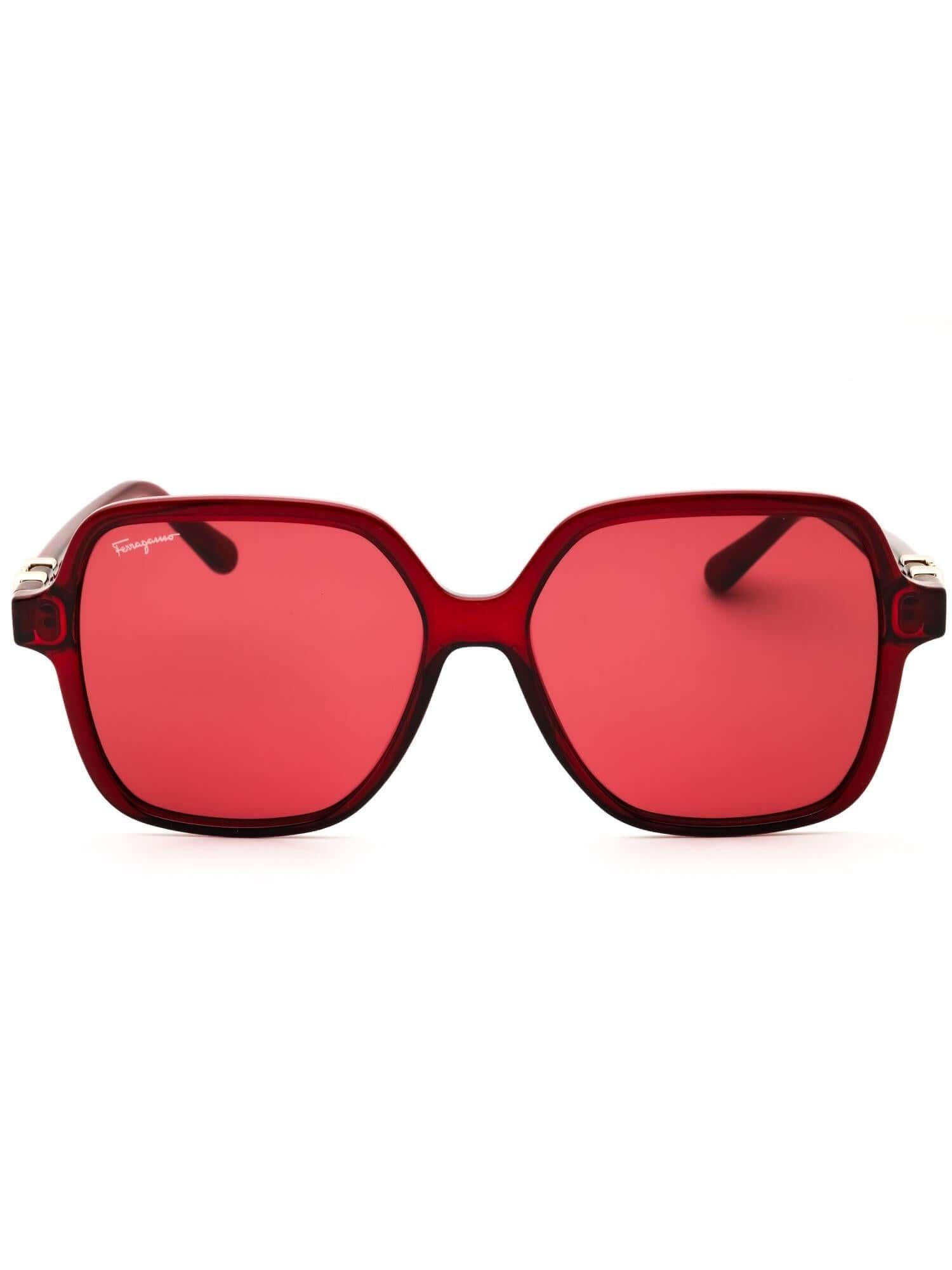 Salvatore Ferragamo Women’s Oversized Sunglasses — Pink Gradient Lenses Salvatore Ferragamo SF666S Gradient Oval Sunglasses w/ Box  main image 2