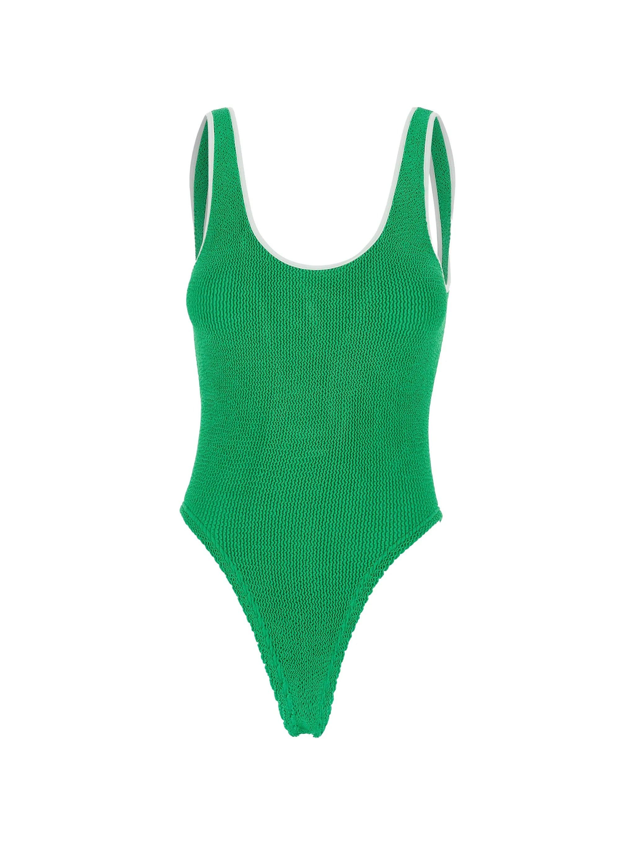 strapless open back dress Hunza G Xandra Bikini