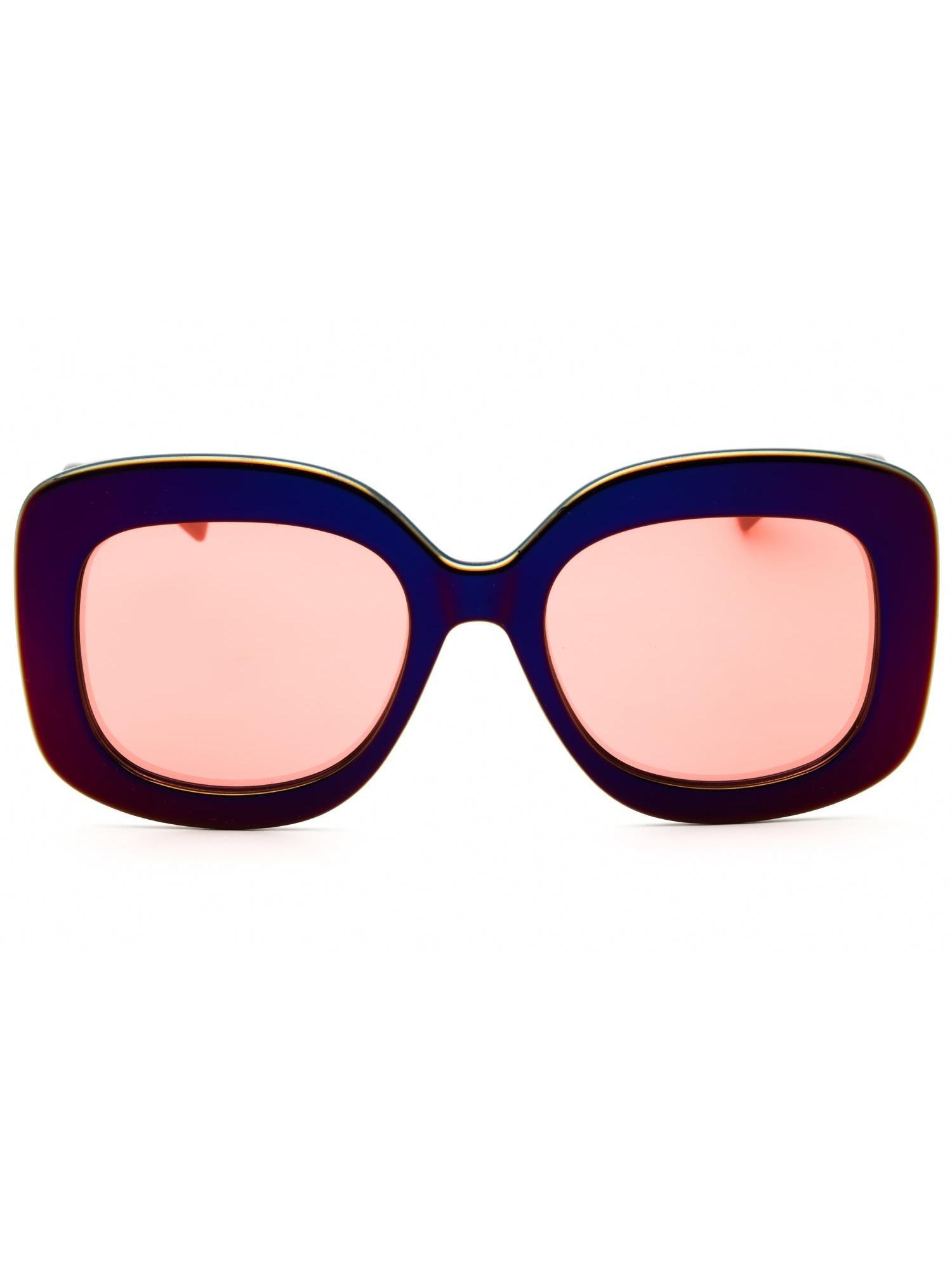 Karl Lagerfeld KL6103S Blue Cat Eye Sunglasses NWT w/ Case Bold Retro Chic Amazon.com: KARL LAGERFELD Women main image 4