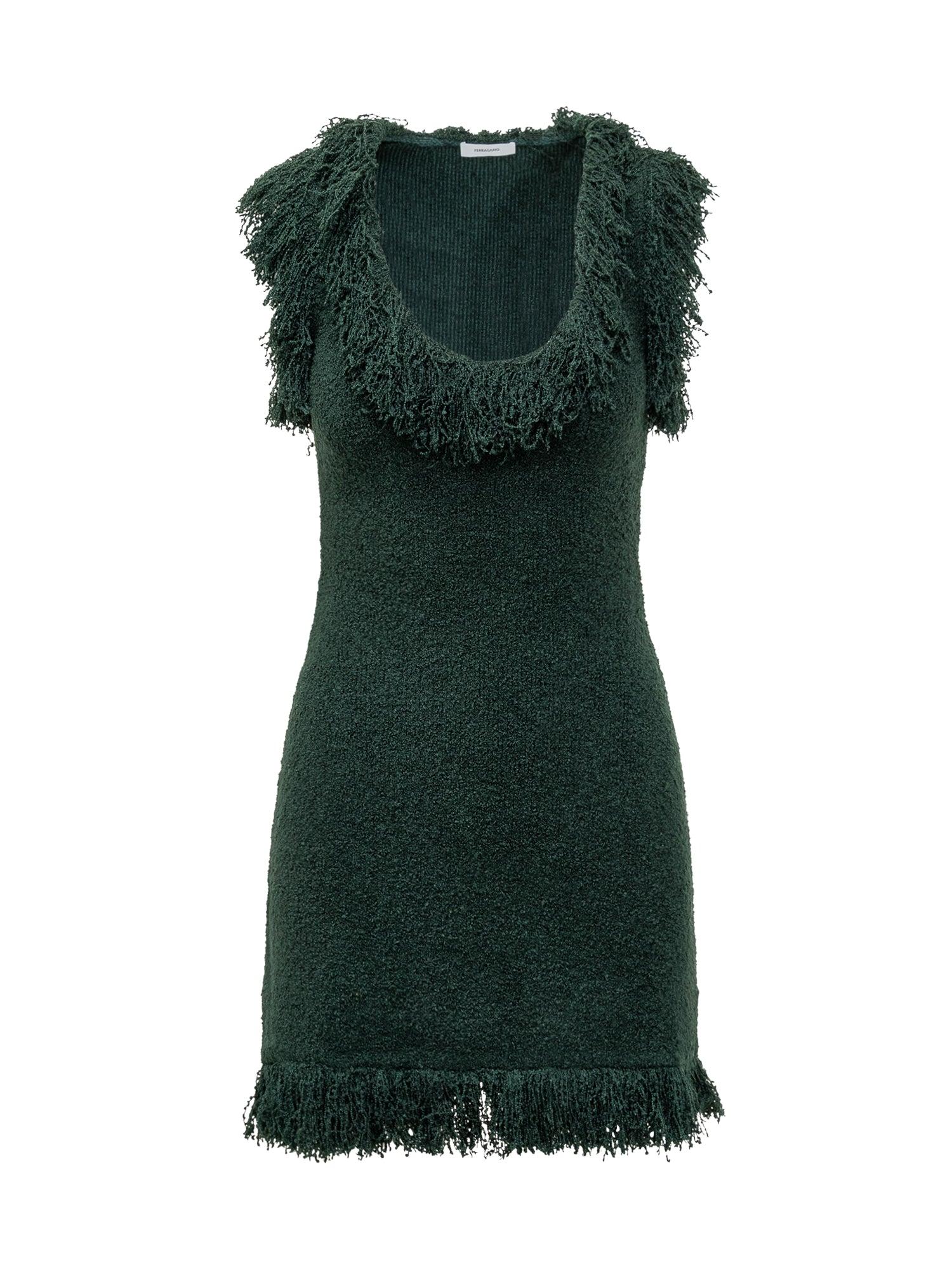 Designer Neon Green Fringe Dress for Women - Up to 70% off | Lyst