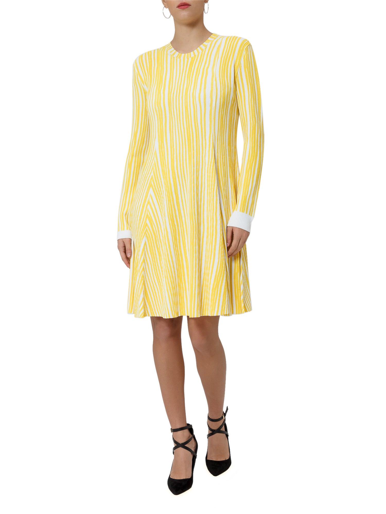 calvin klein striped dress long sleeve CALVIN KLEIN striped maxi dress size 8 long sleeve
