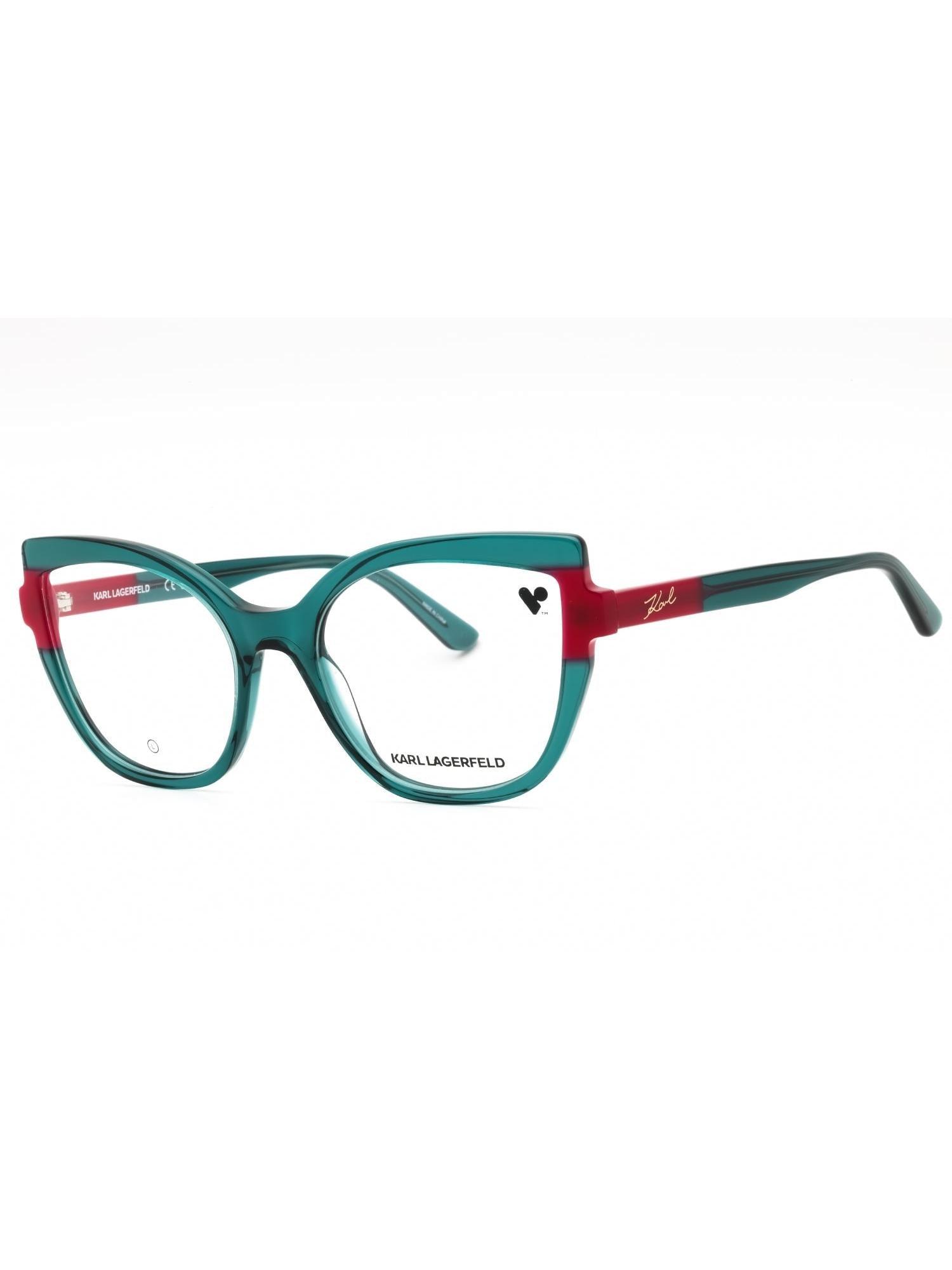 Karl Lagerfeld KL6103S Blue Cat Eye Sunglasses NWT w/ Case Bold Retro Chic Amazon.com: KARL LAGERFELD Women main image 2