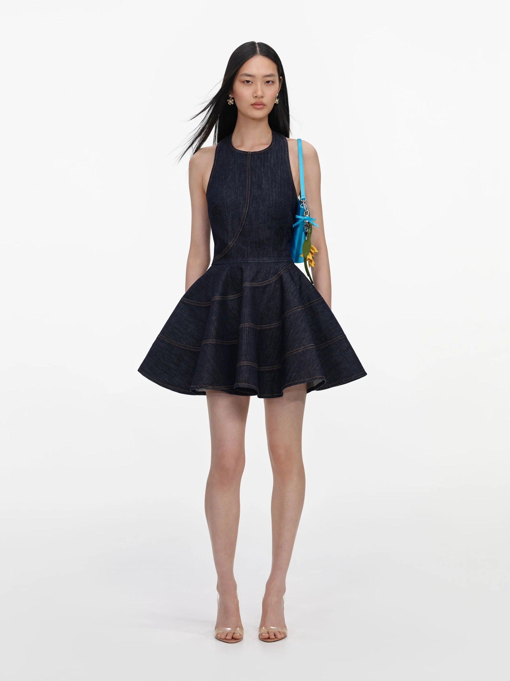 elegant but simple wedding dresses PDX Carpet Skater Dress main image 1