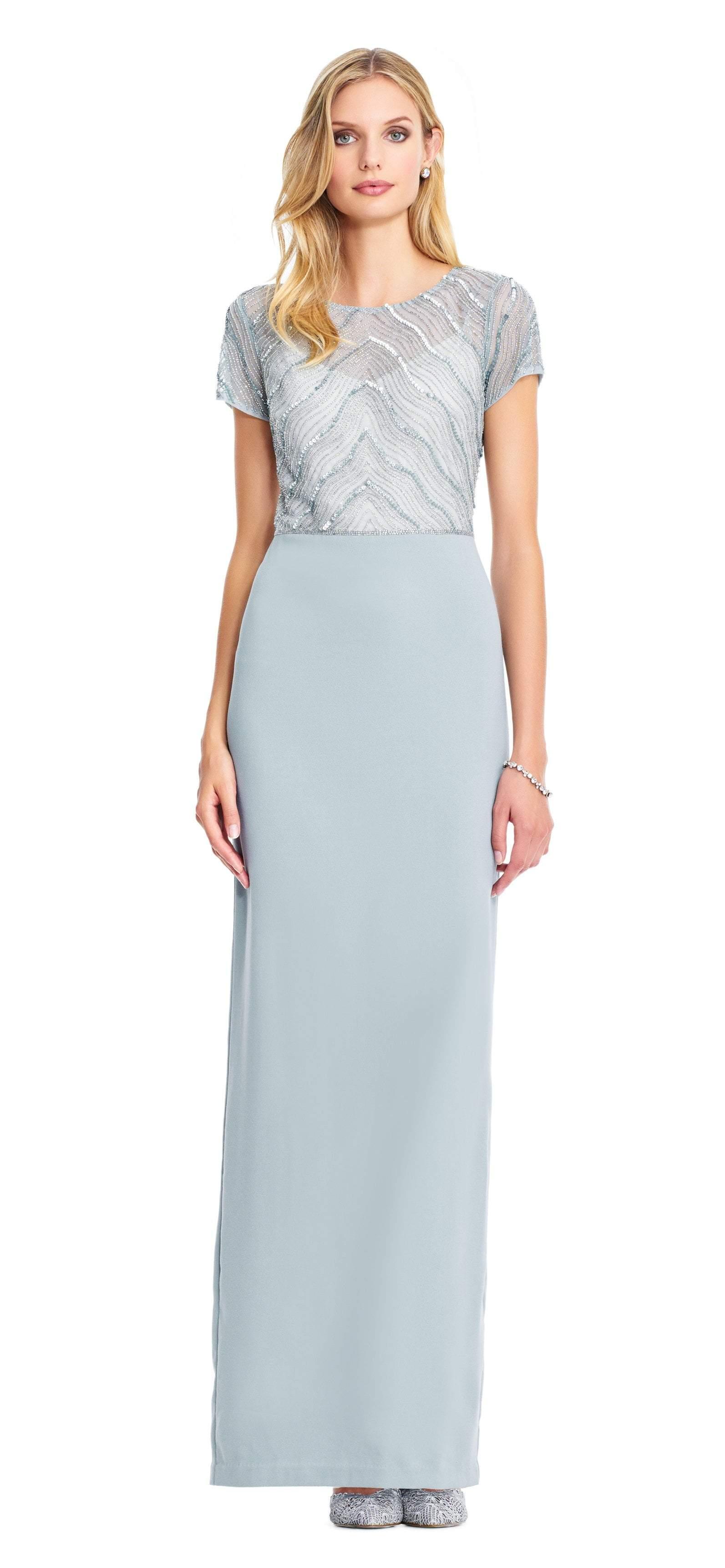 adrianna papell light blue