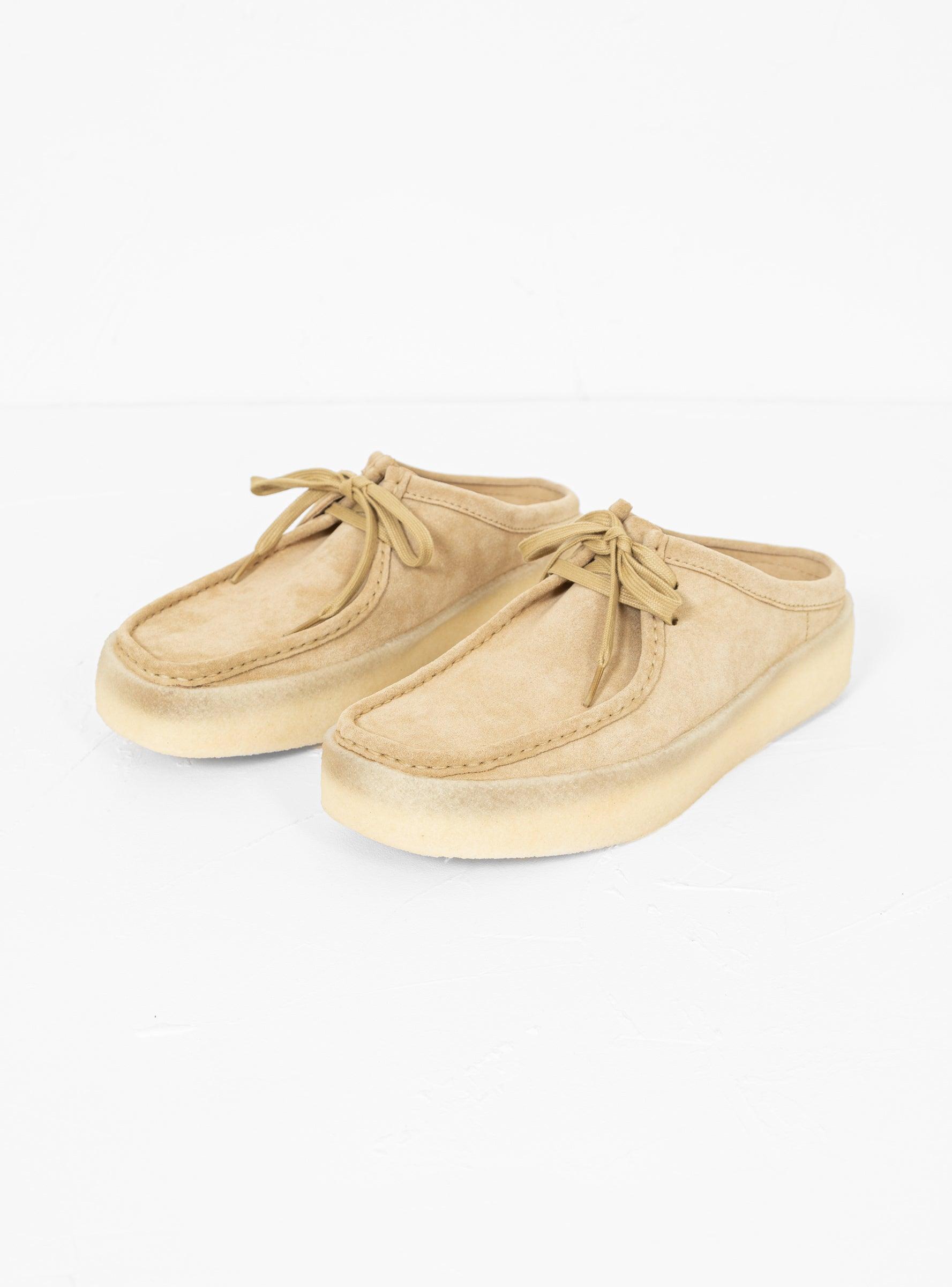 Clarks Wallabee Cup Lo Maple Suede for Men | Lyst