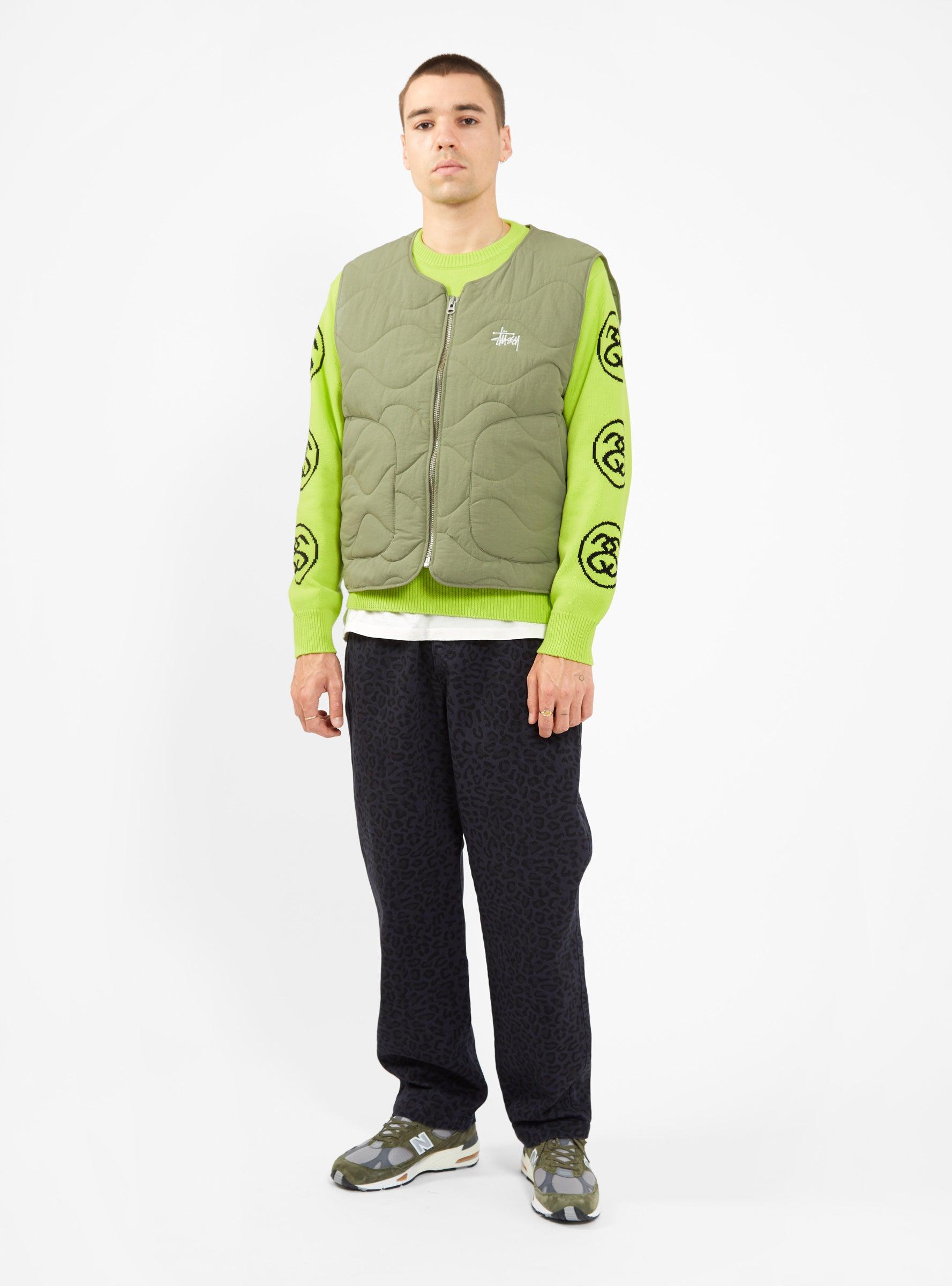 Stussy Recycled Nylon Liner Vest S 新品未使用