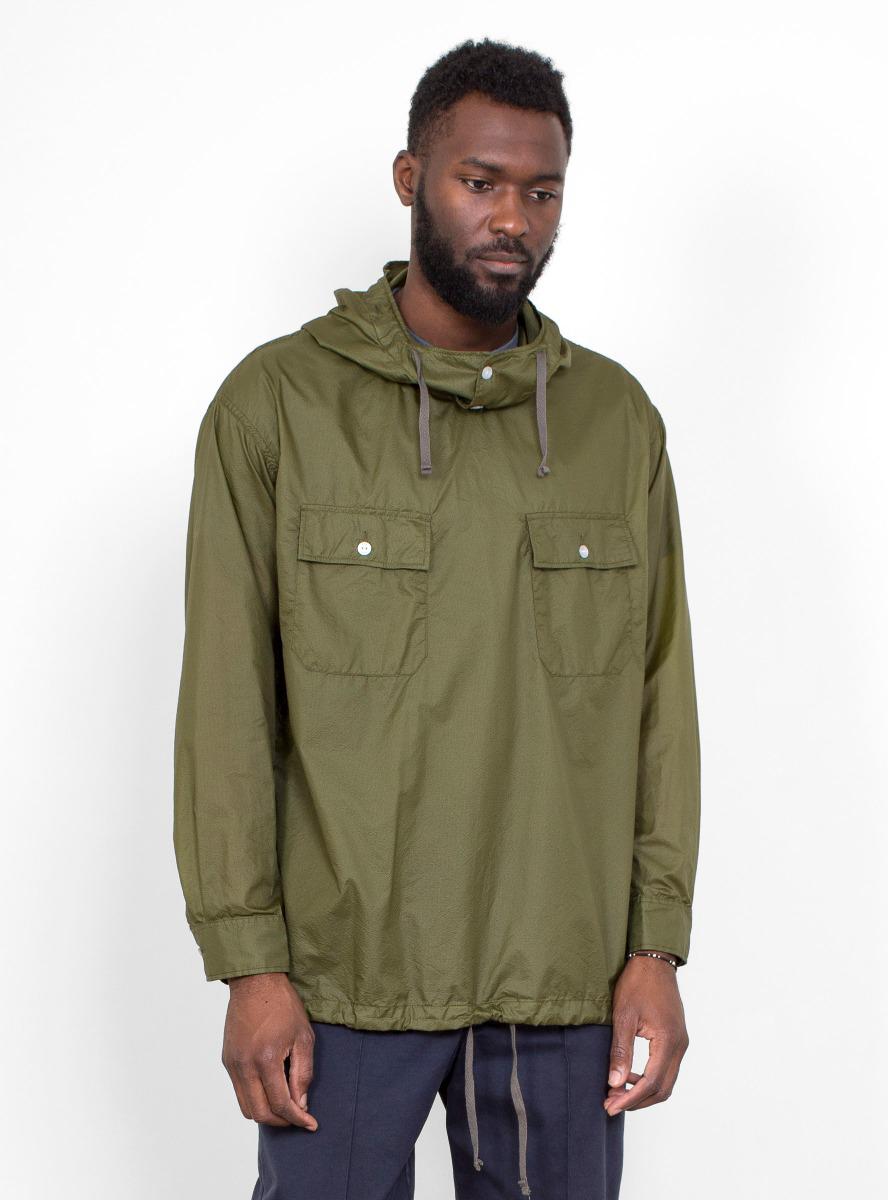 Engineered Garments Synthetic Cagoule Shirt in Green for Men | Lyst