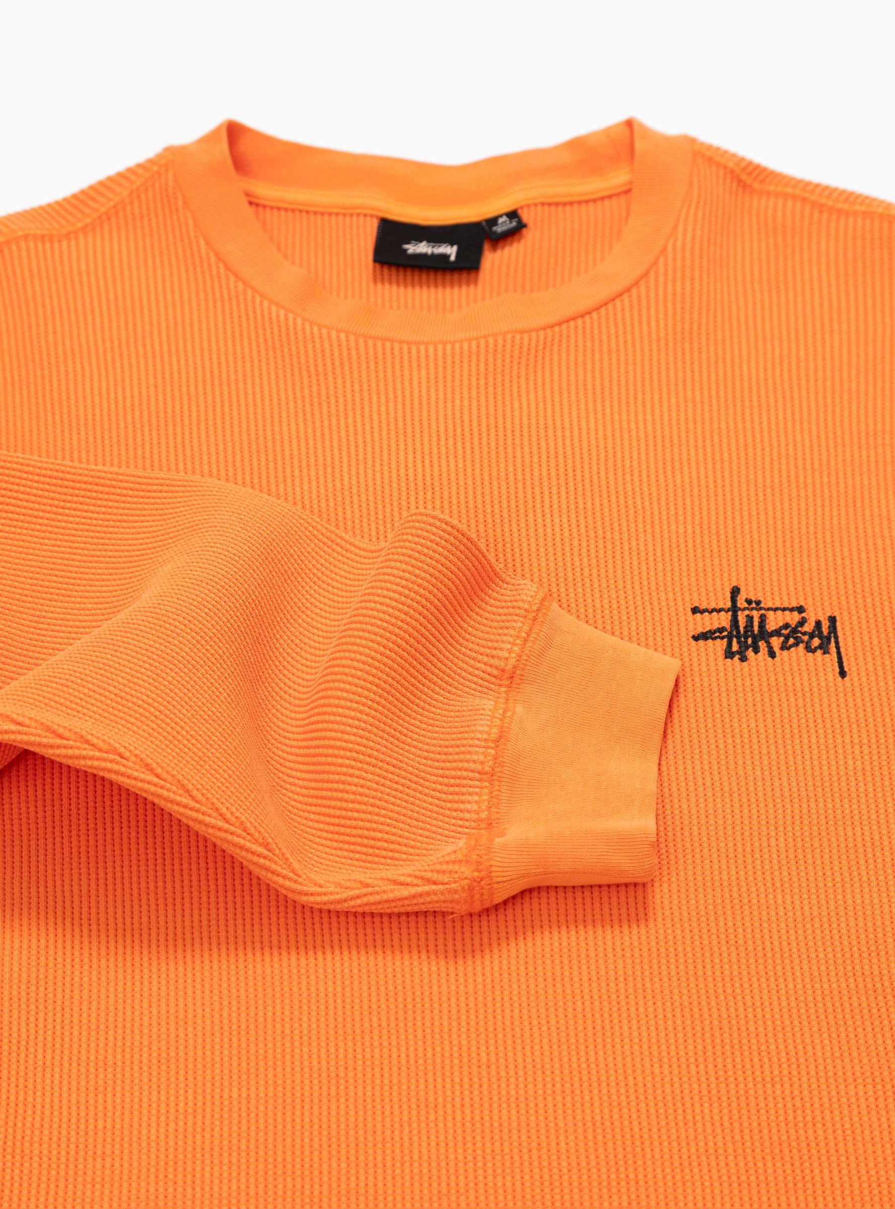 Stussy Basic Stock Thermal Top Orange for Men Lyst