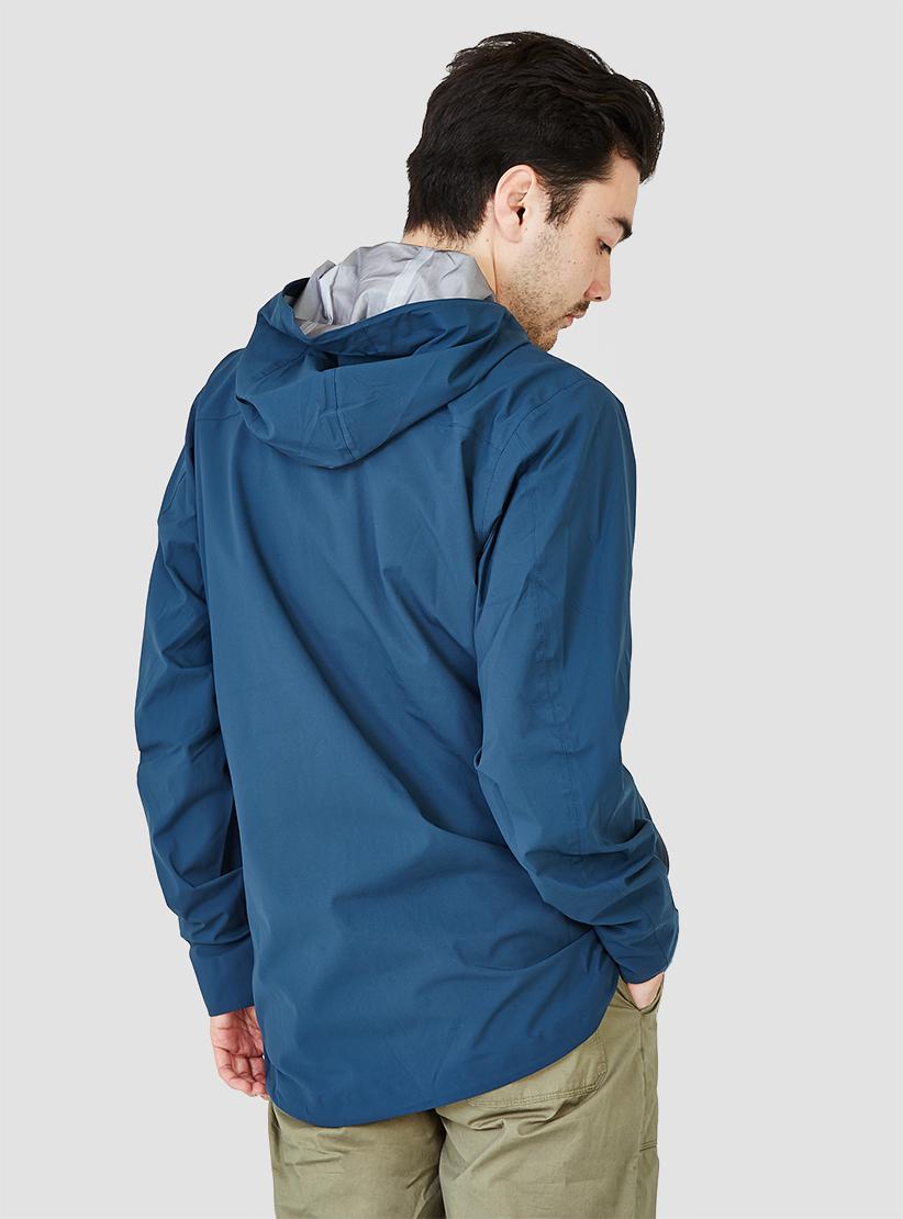 Snow Peak Packable 3 Layer Rain Jacket in Blue for Men - Lyst