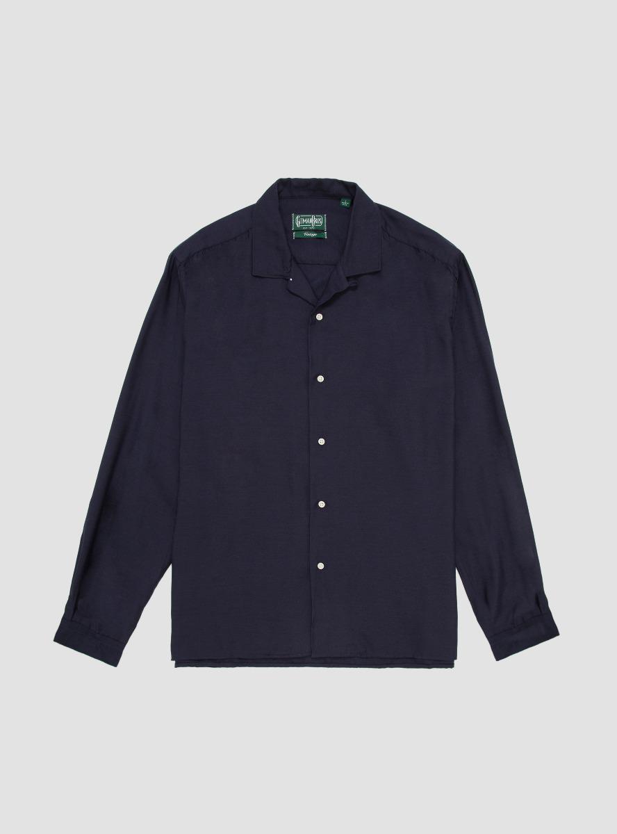 Gitman Vintage Vintage Open Collar Camp 