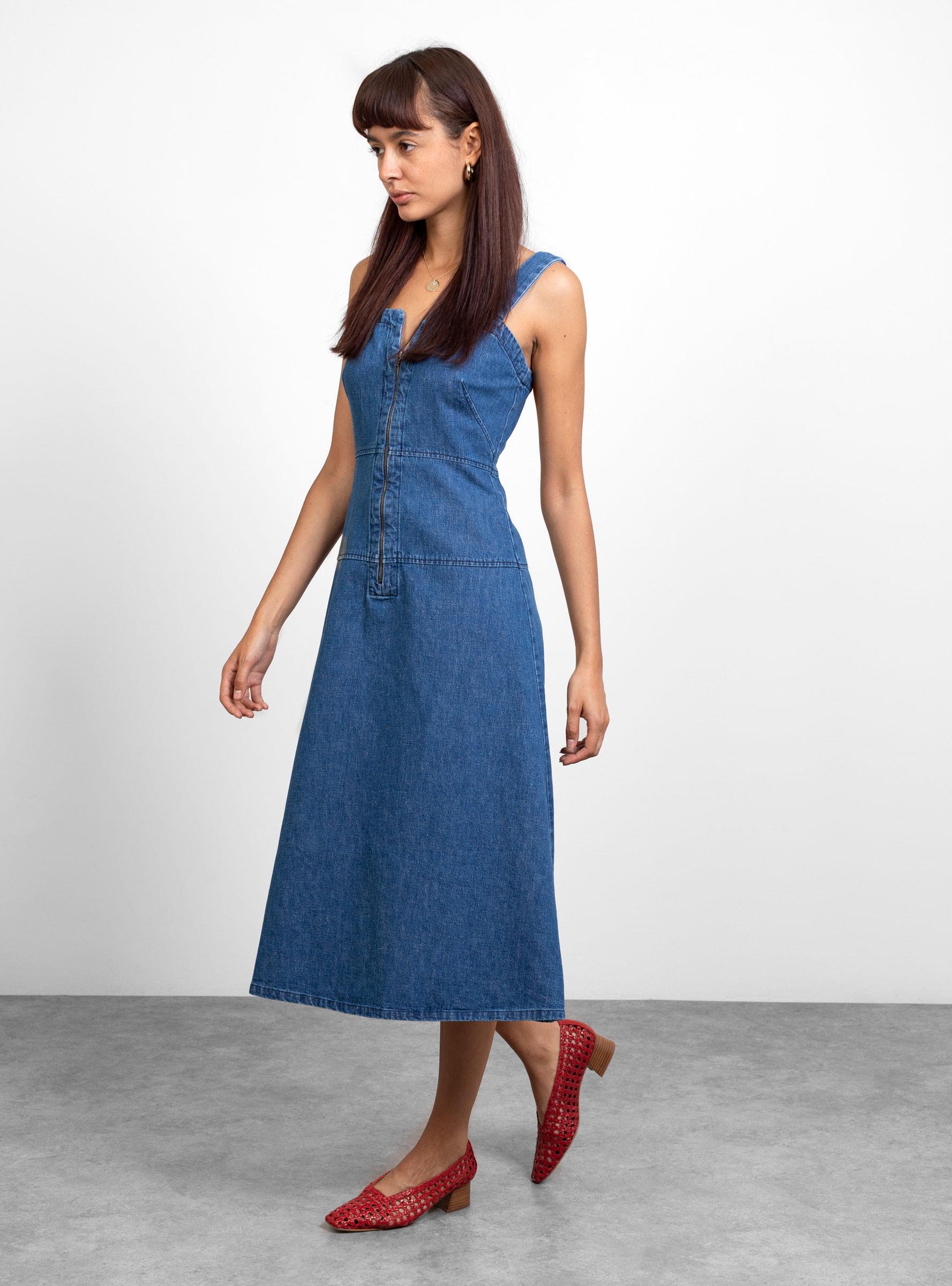 Rachel Comey Denim Dress Flash Sales 