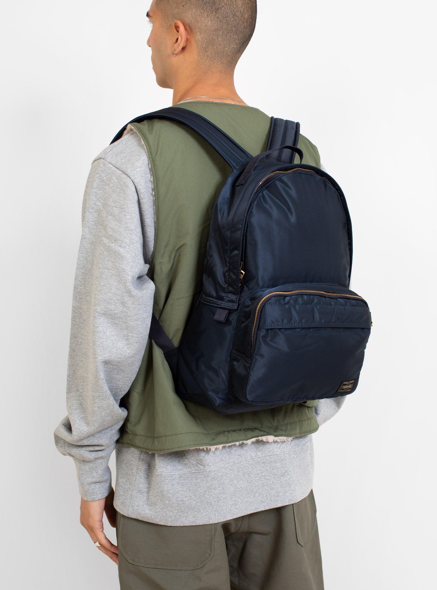 Porter-Yoshida and Co Tanker Day Backpack Medium Iron Blue for Men | Lyst