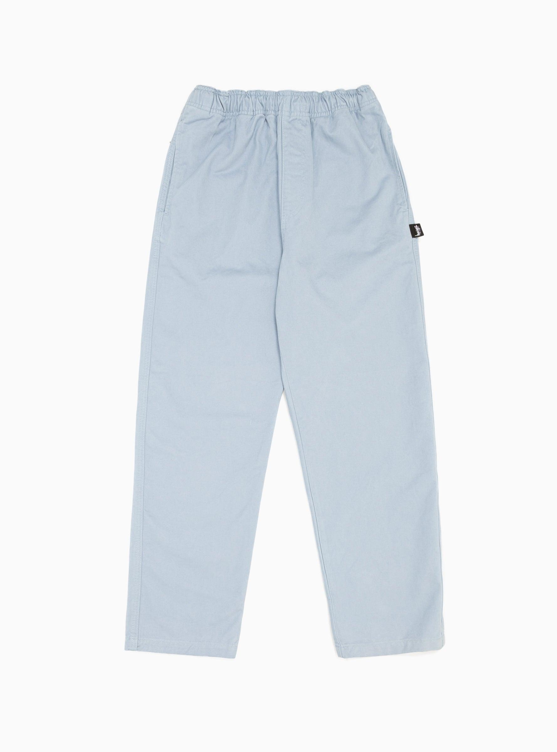 Stussy Brushed Beach Trousers Dusty Blue for Men | Lyst