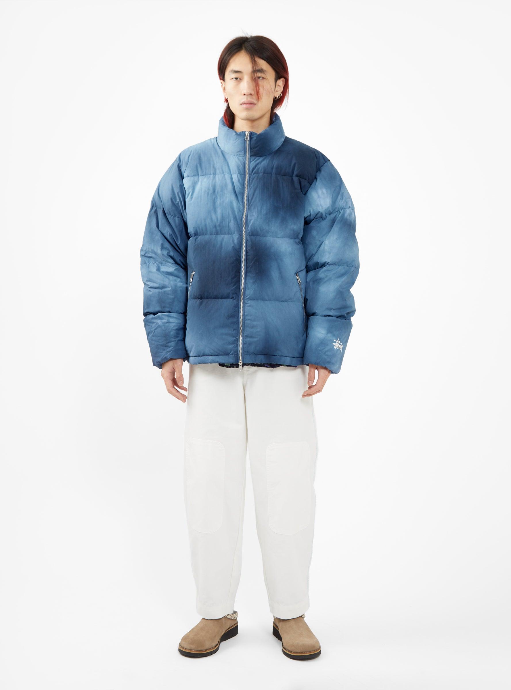Stussy Recycled Nylon Down Puffer Jacket Navy in Blue for Men