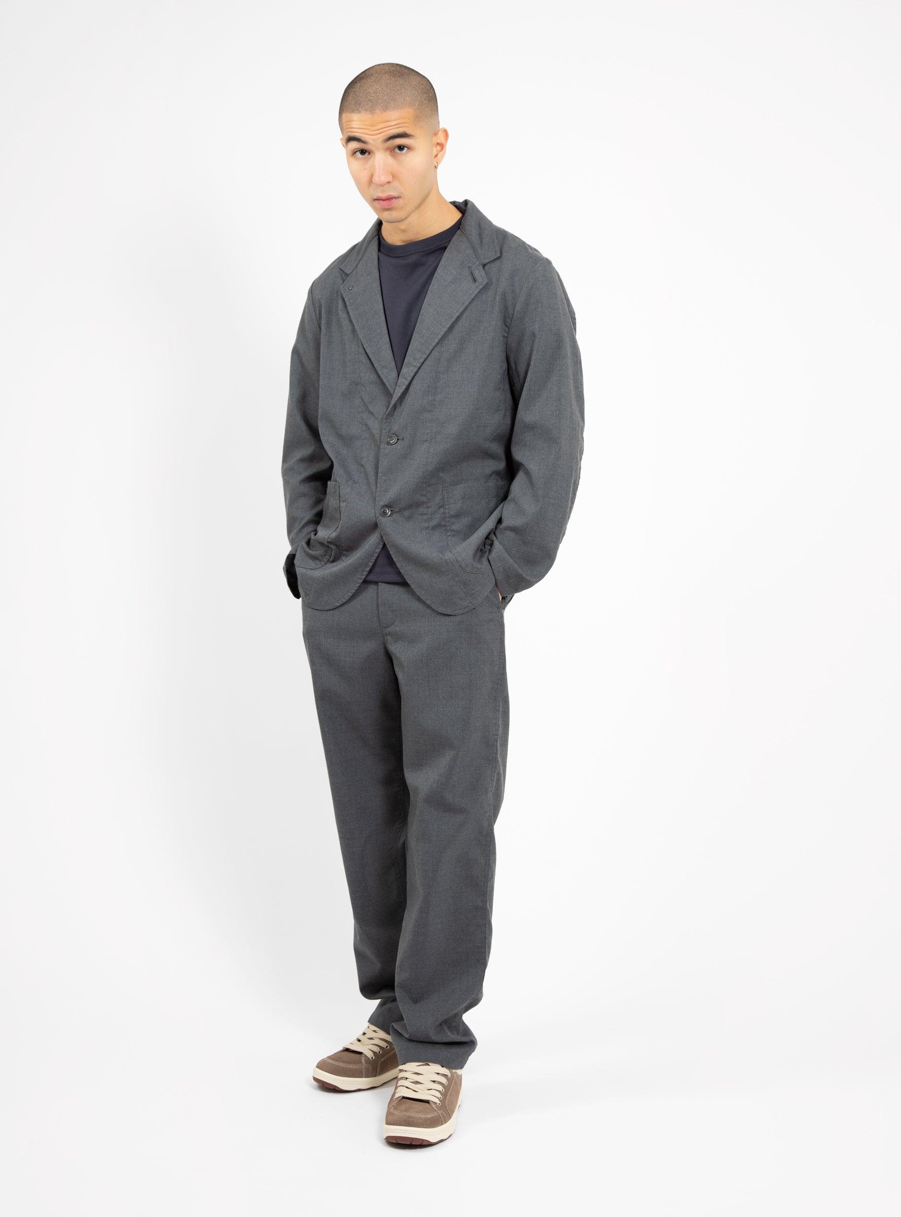 Nanamica Wool Club Jacket Heather Grey 