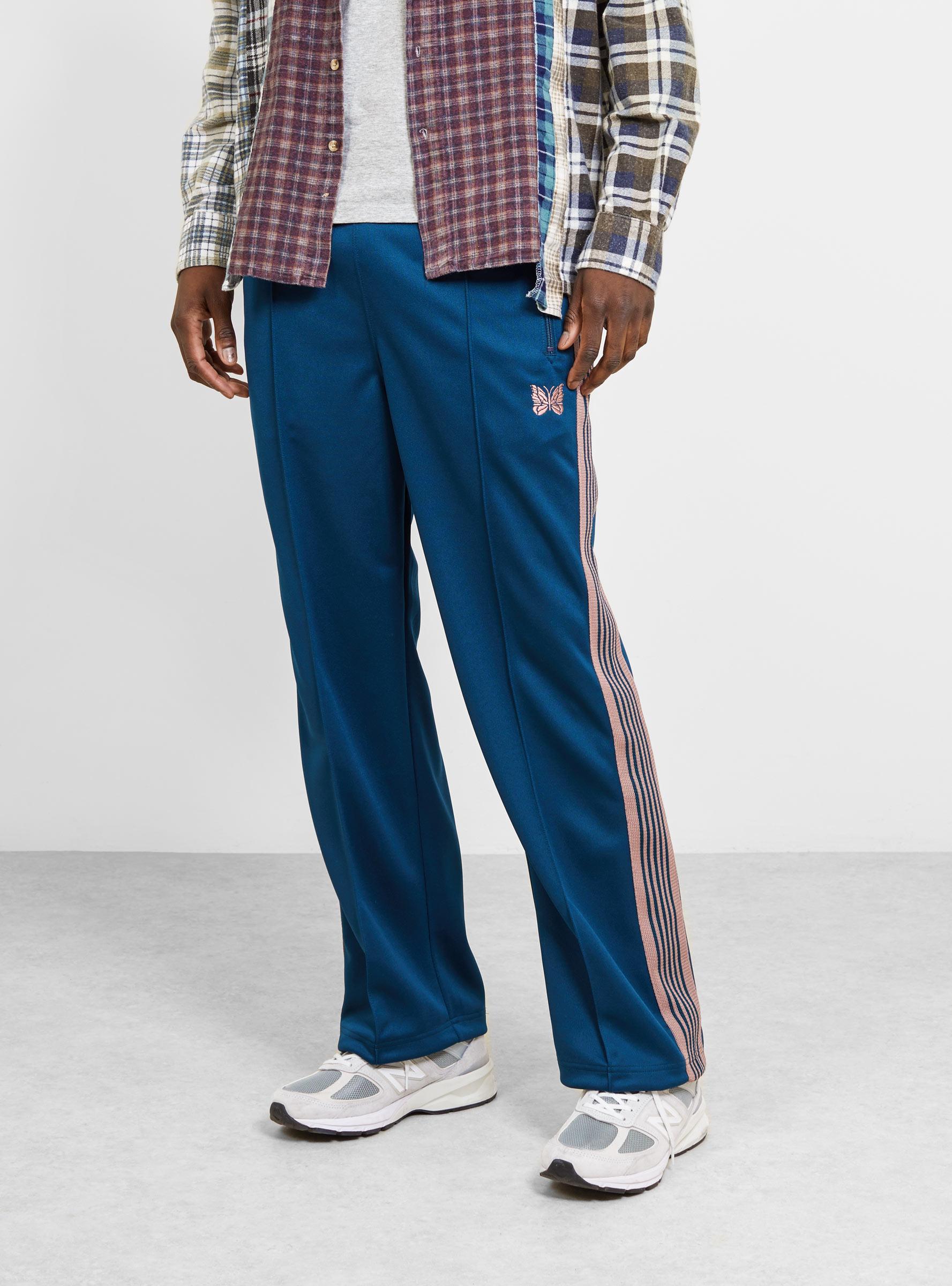 Needles Track Pant Teal Green for Men | Lyst