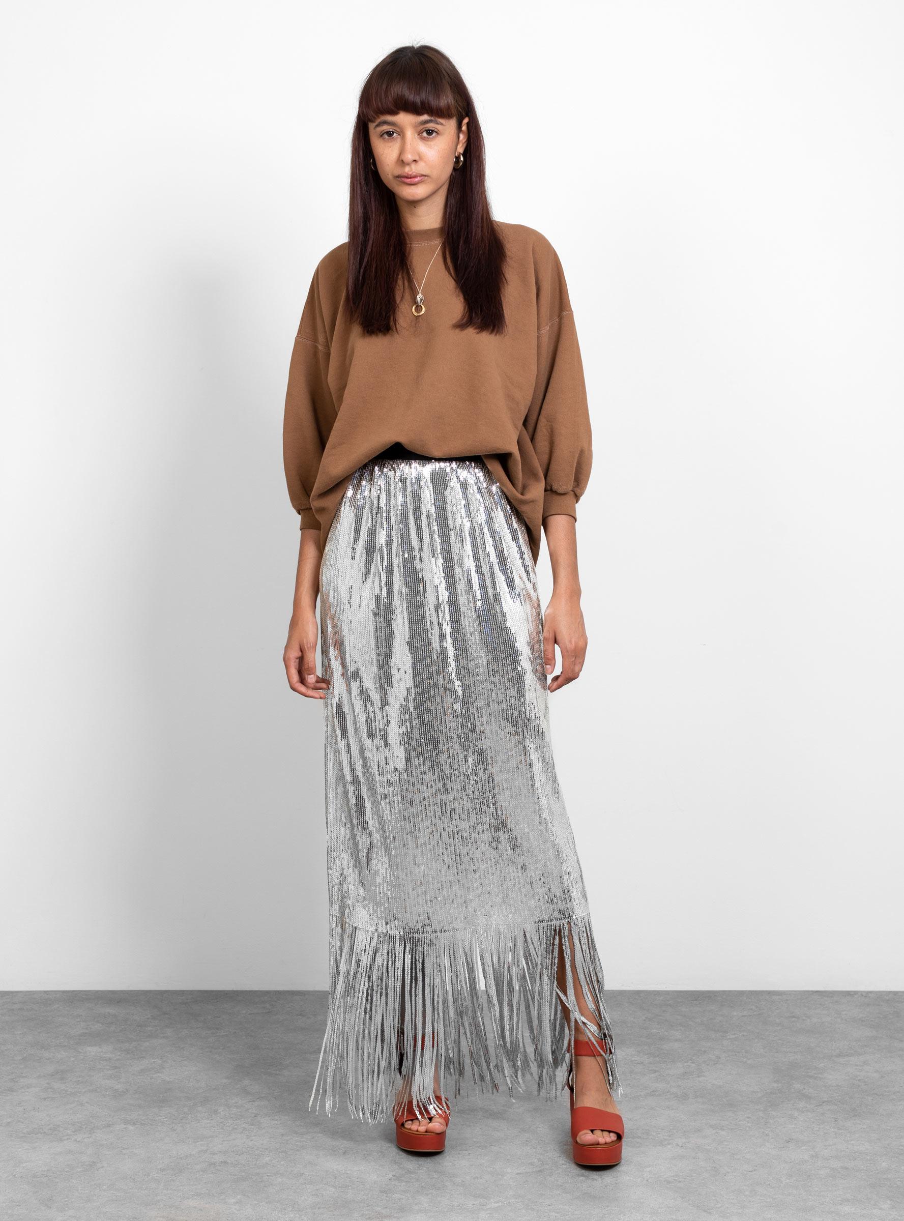 fringe skirt sequin
