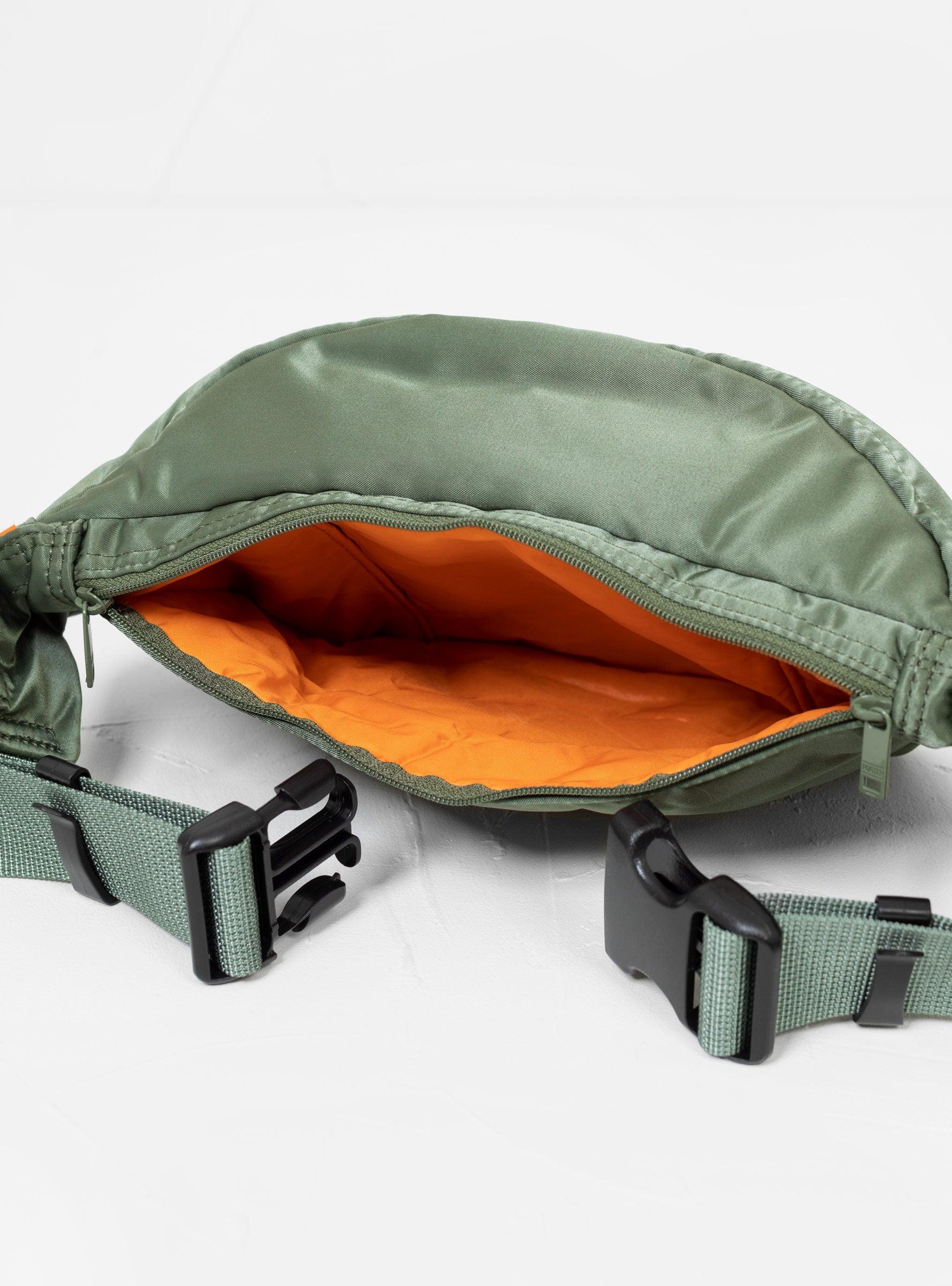 Porter-Yoshida and Co Tanker Small Waist Bag Sage Green for Men | Lyst