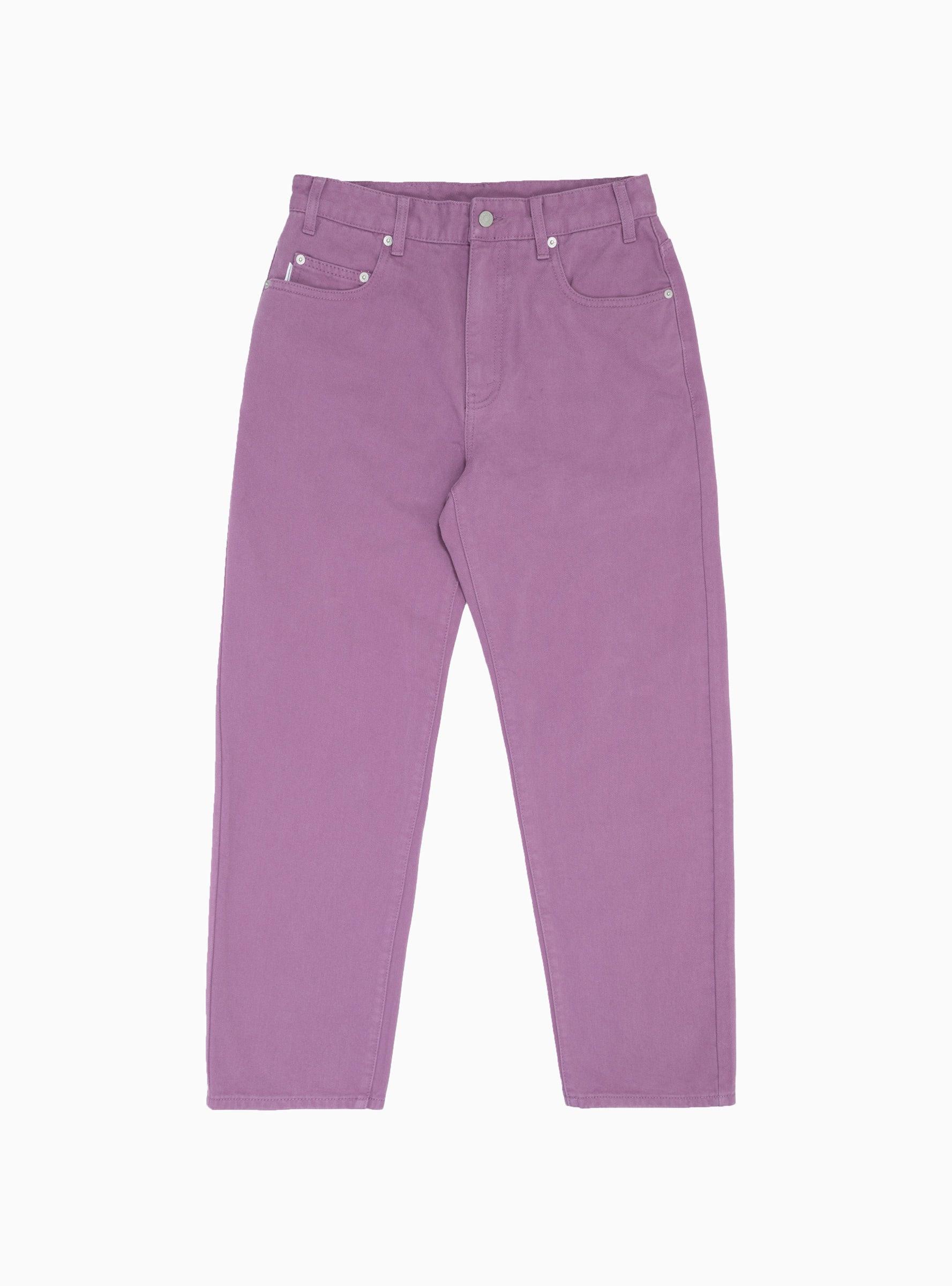 purple jeans men