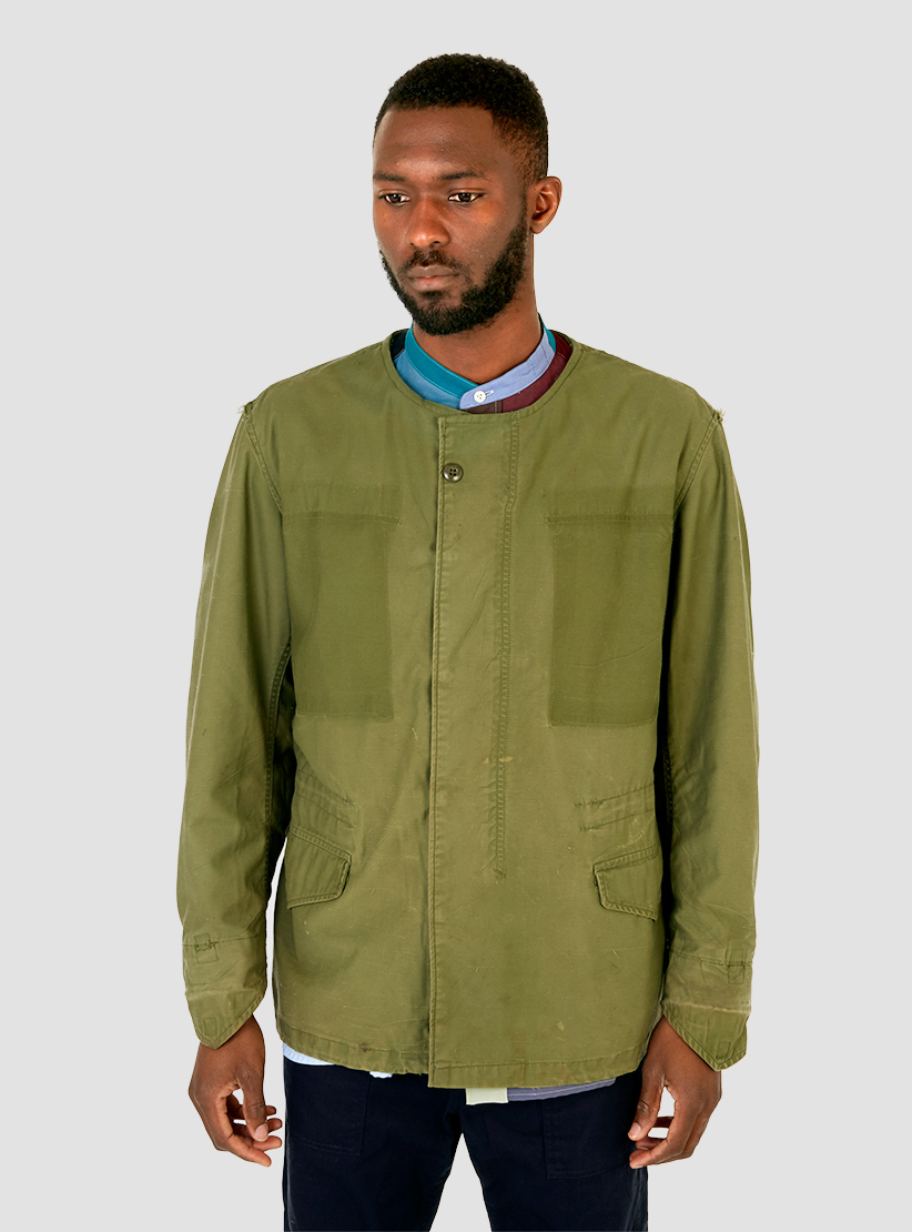 crew neck jacket