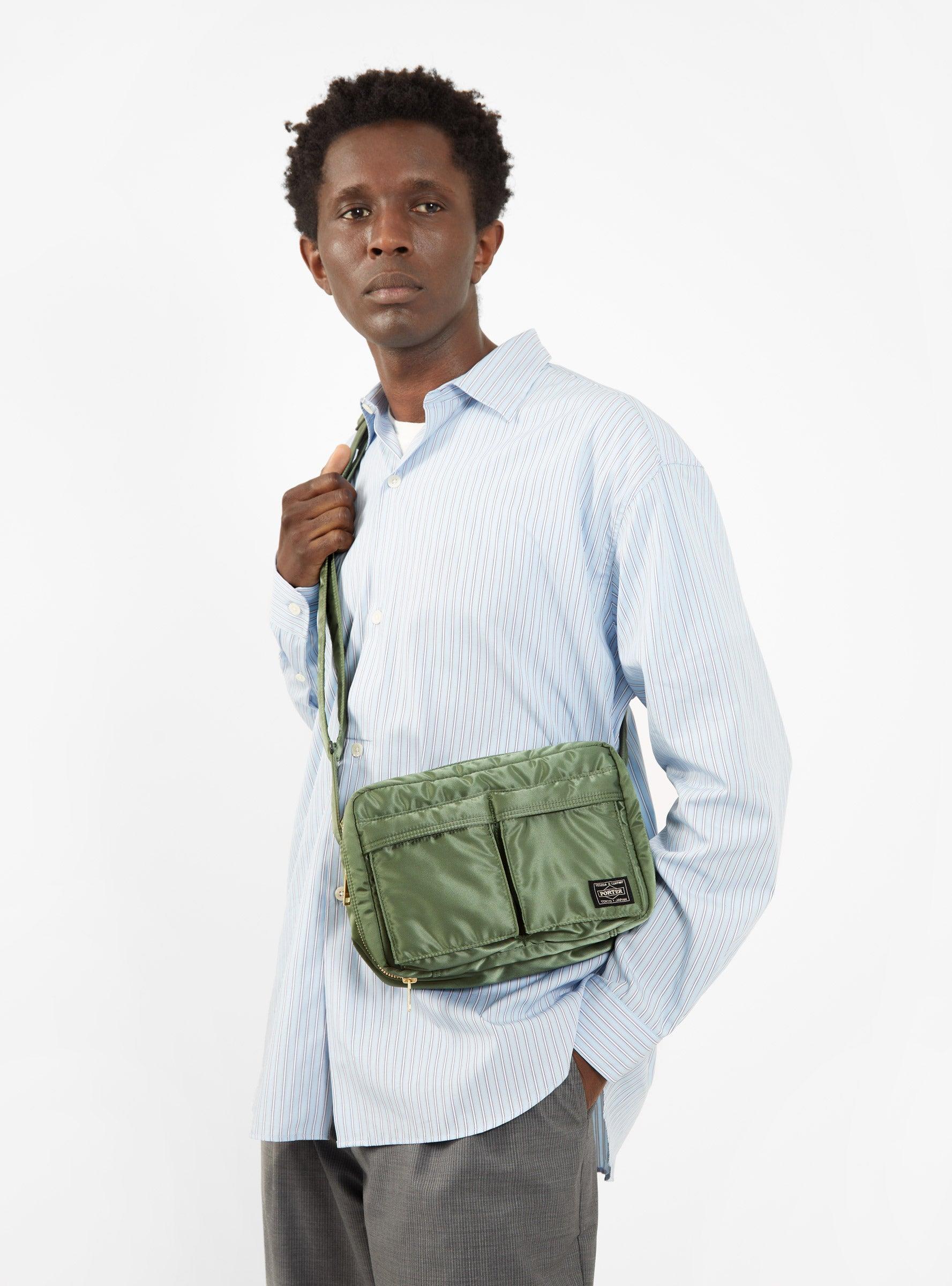 Porter-Yoshida and Co Synthetic Tanker Small Shoulder Bag Sage Green for  Men | Lyst