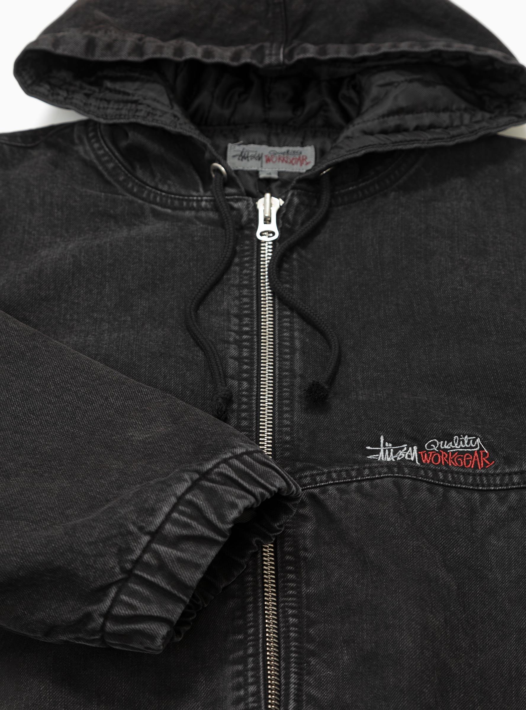 Stussy Double Dye Work Jacket Black for Men | Lyst