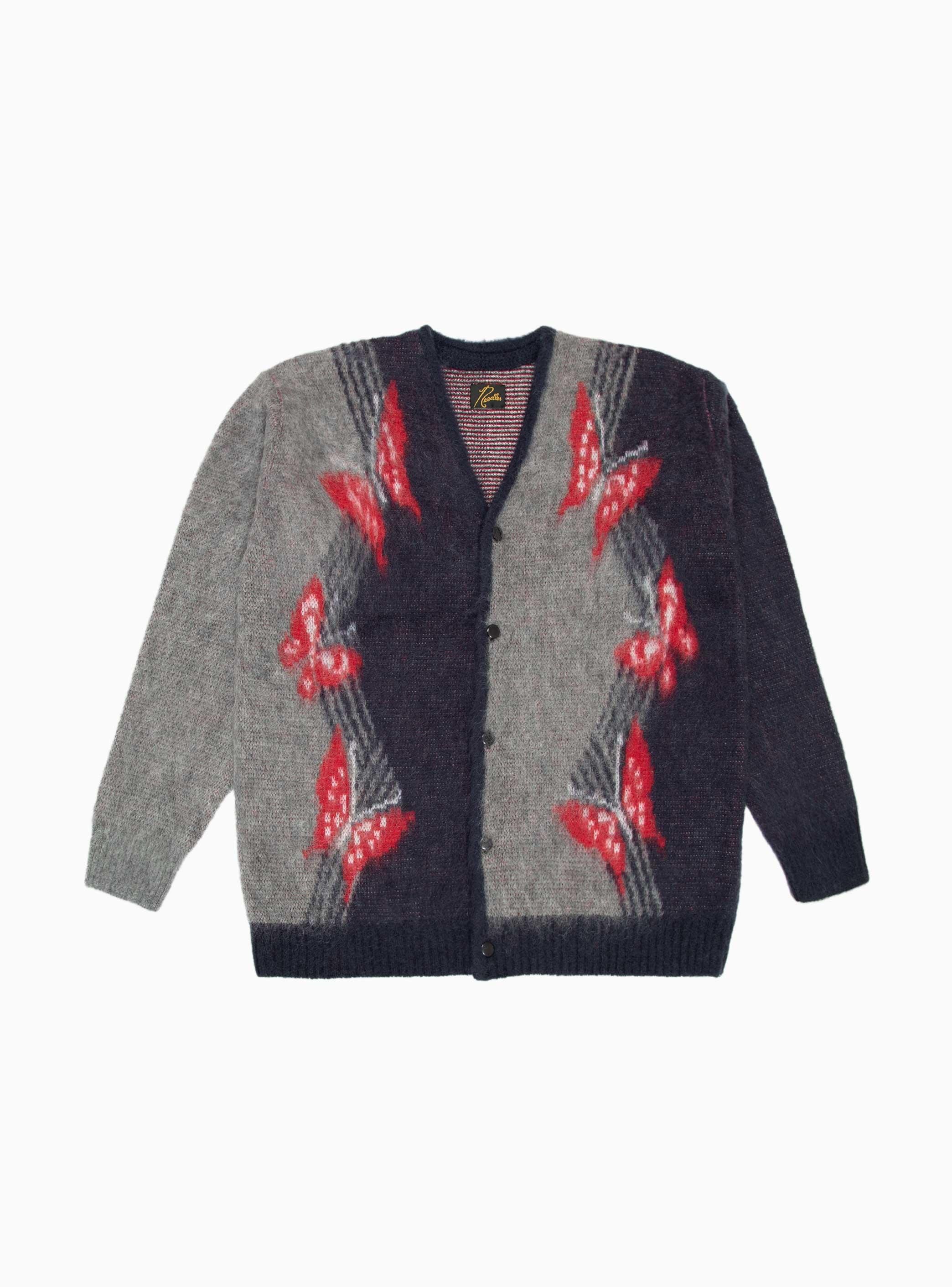 Très Bien - Needles Mohair Cardigan Papillon Navy