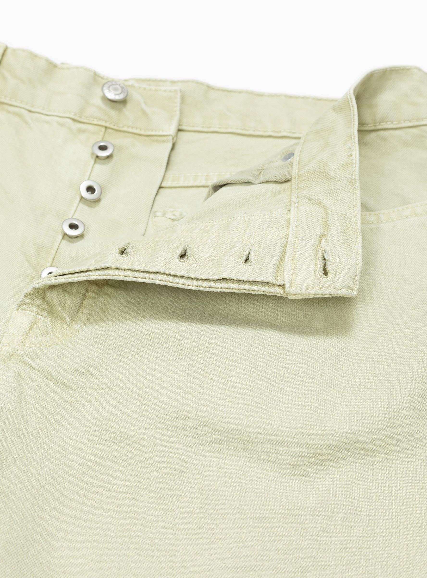 Stussy Double Dye Big Ol' Jeans Cream in White for Men | Lyst