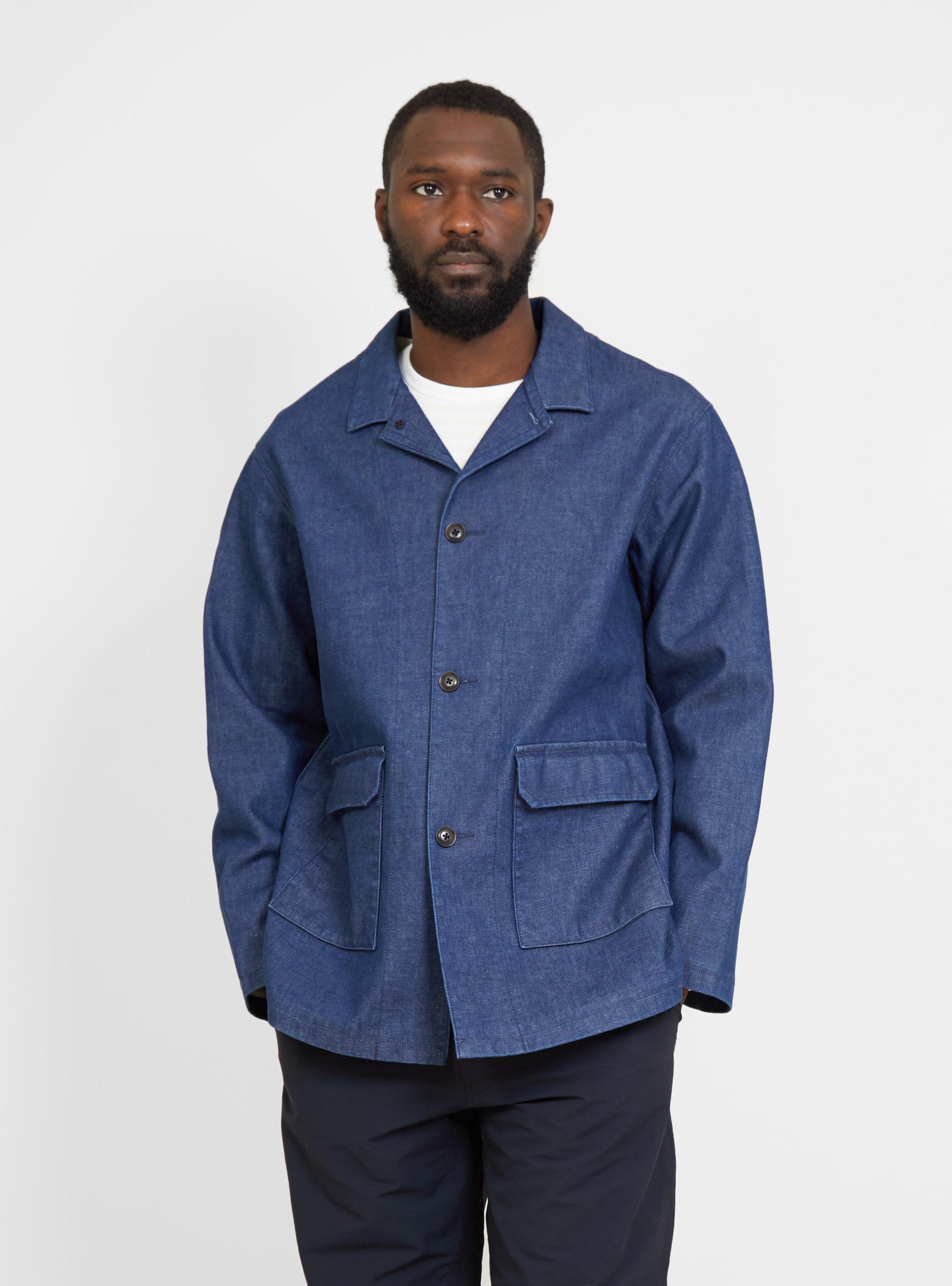 Nanamica Denim Field Jacket Indigo in 
