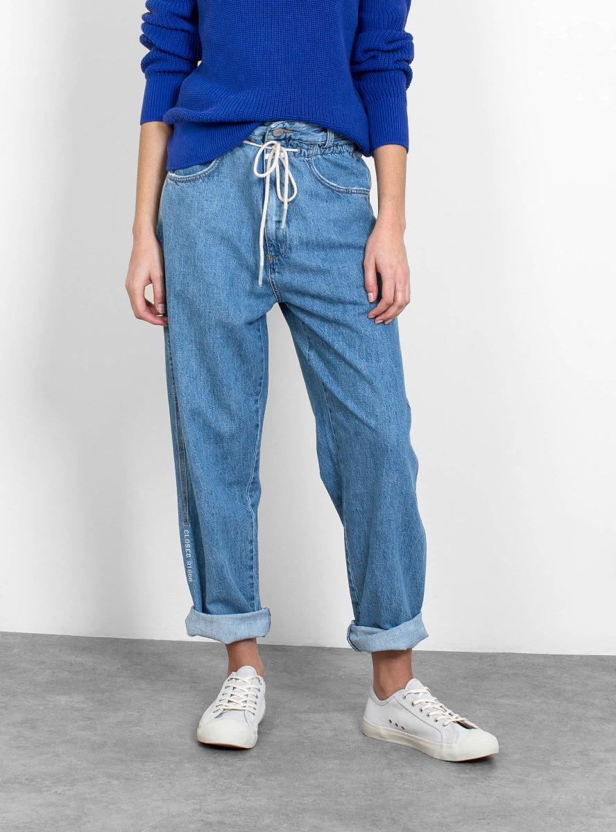Closed Denim Lexi High Waisted Wide Jeans in Blue - Lyst