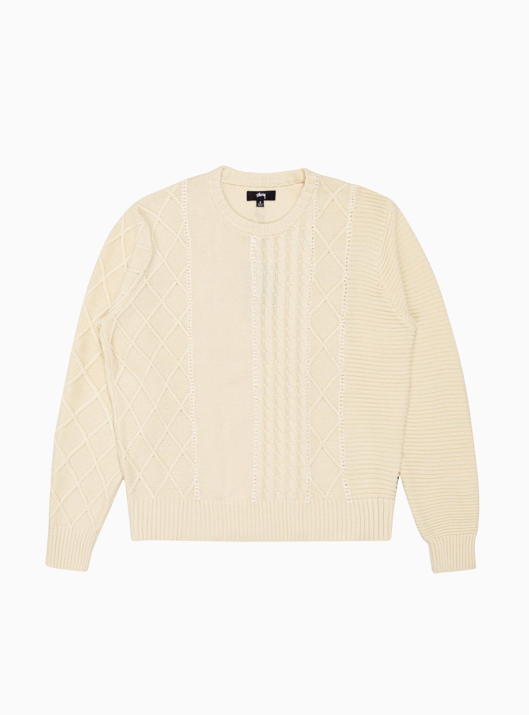 Stussy x Nike Icon Knit Sweater Natural | www.angeloawards.com
