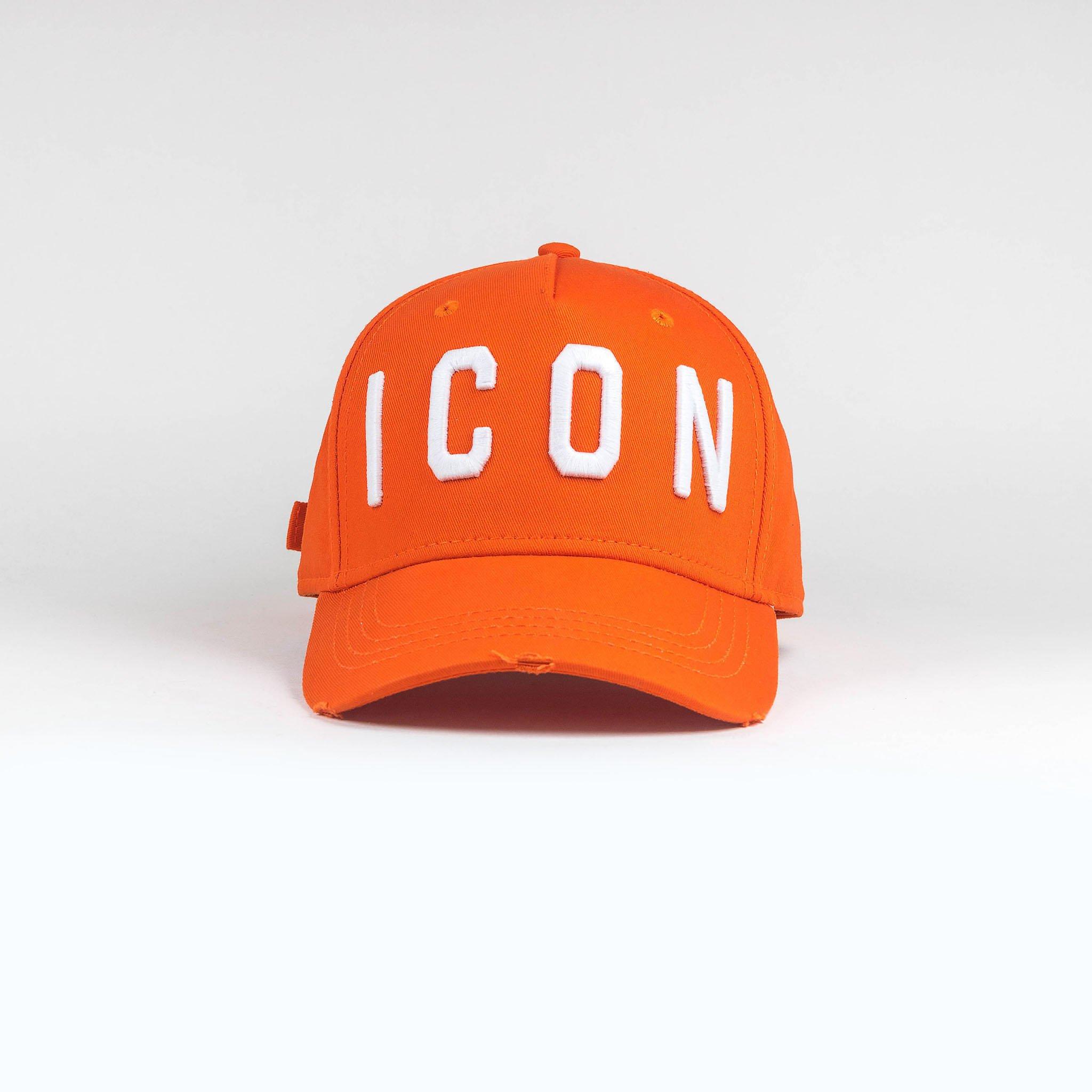 casquette icon orange