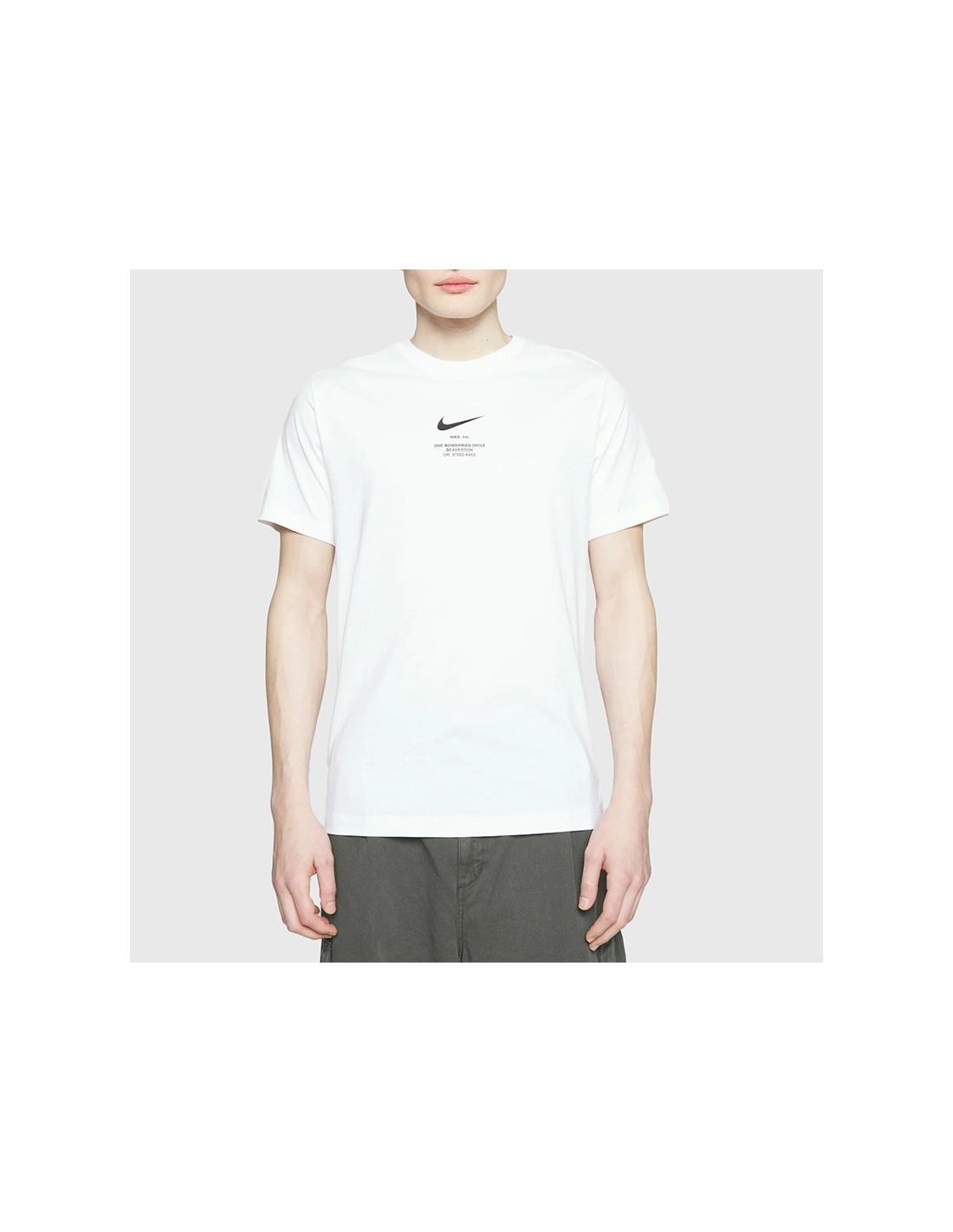 mens nike central swoosh t shirt