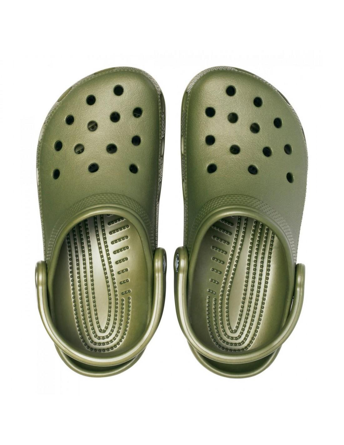 Crocs™ Sabot Classic U in Green for 