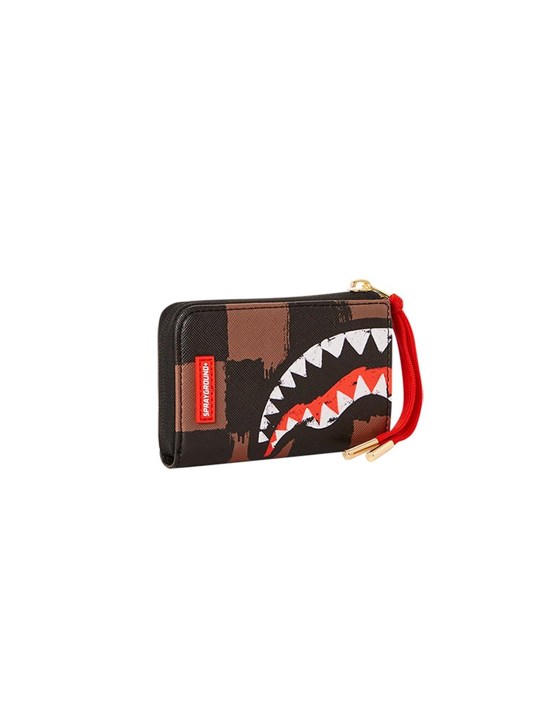 Sprayground Wallet Sharks In Paris - Color: Brow in Red for Men | Lyst