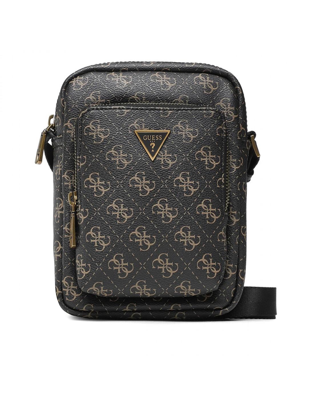 Guess Crossbody Bag Vezzola Smart 4g Logo in Gray for Men | Lyst