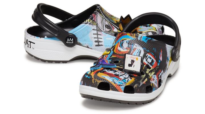 Crocs x Jean-Michel Basquiat ☆ Classic Clog Sandal★ Black Crocs™ Jean-michel Basquiat Classic Clog in Black | Lyst Canada
