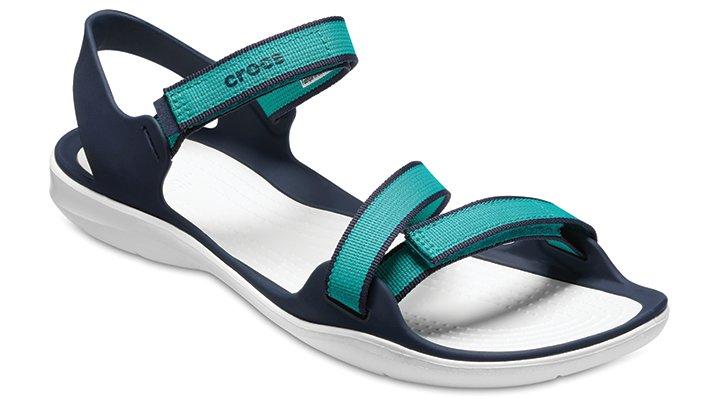 Perseus Bij elkaar passen Tegenhanger Crocs™ Swiftwater Webbing Sandal W Open Toe | Lyst